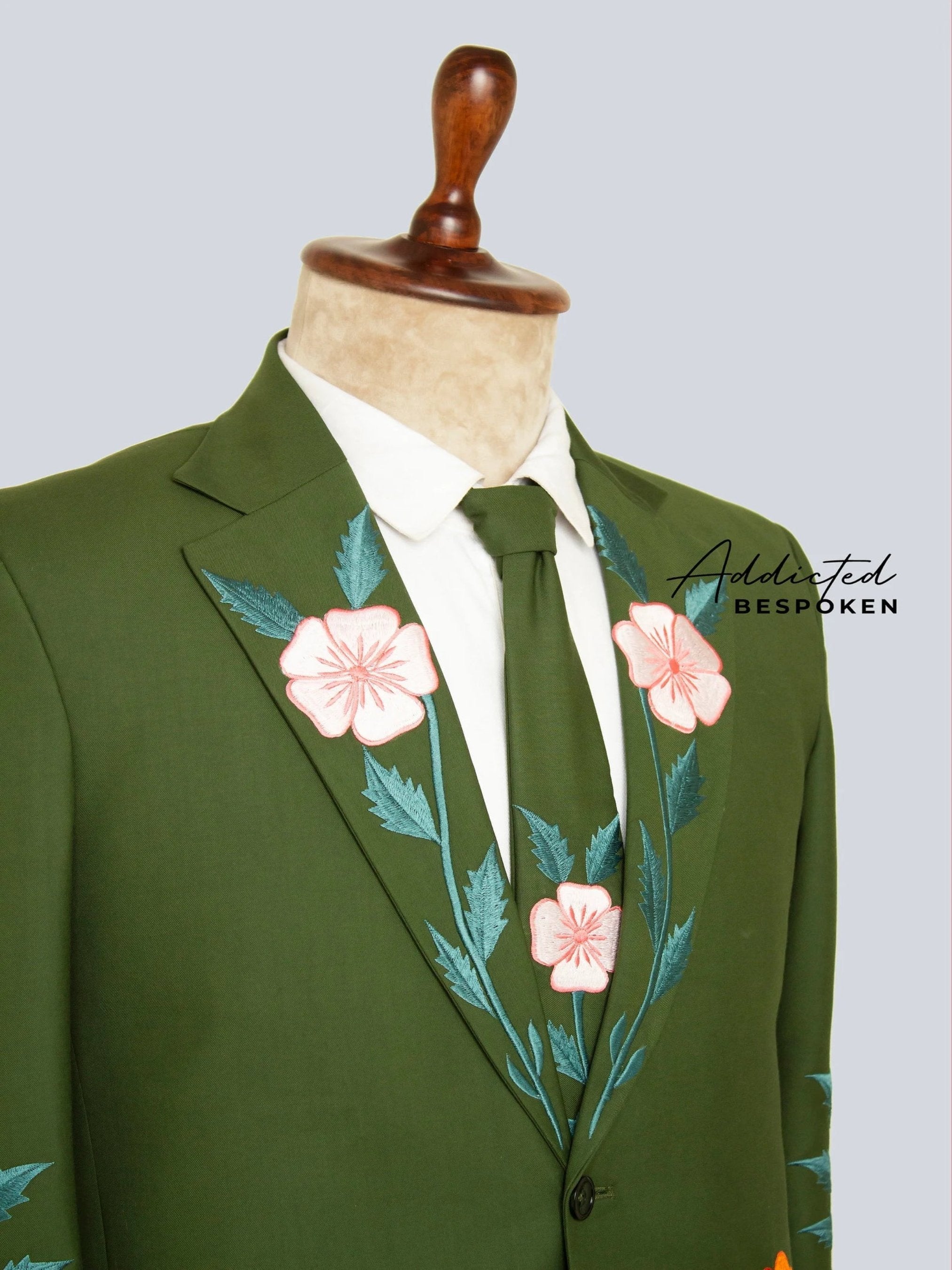 Caribbean Blossom Suit Addicted Bespoken