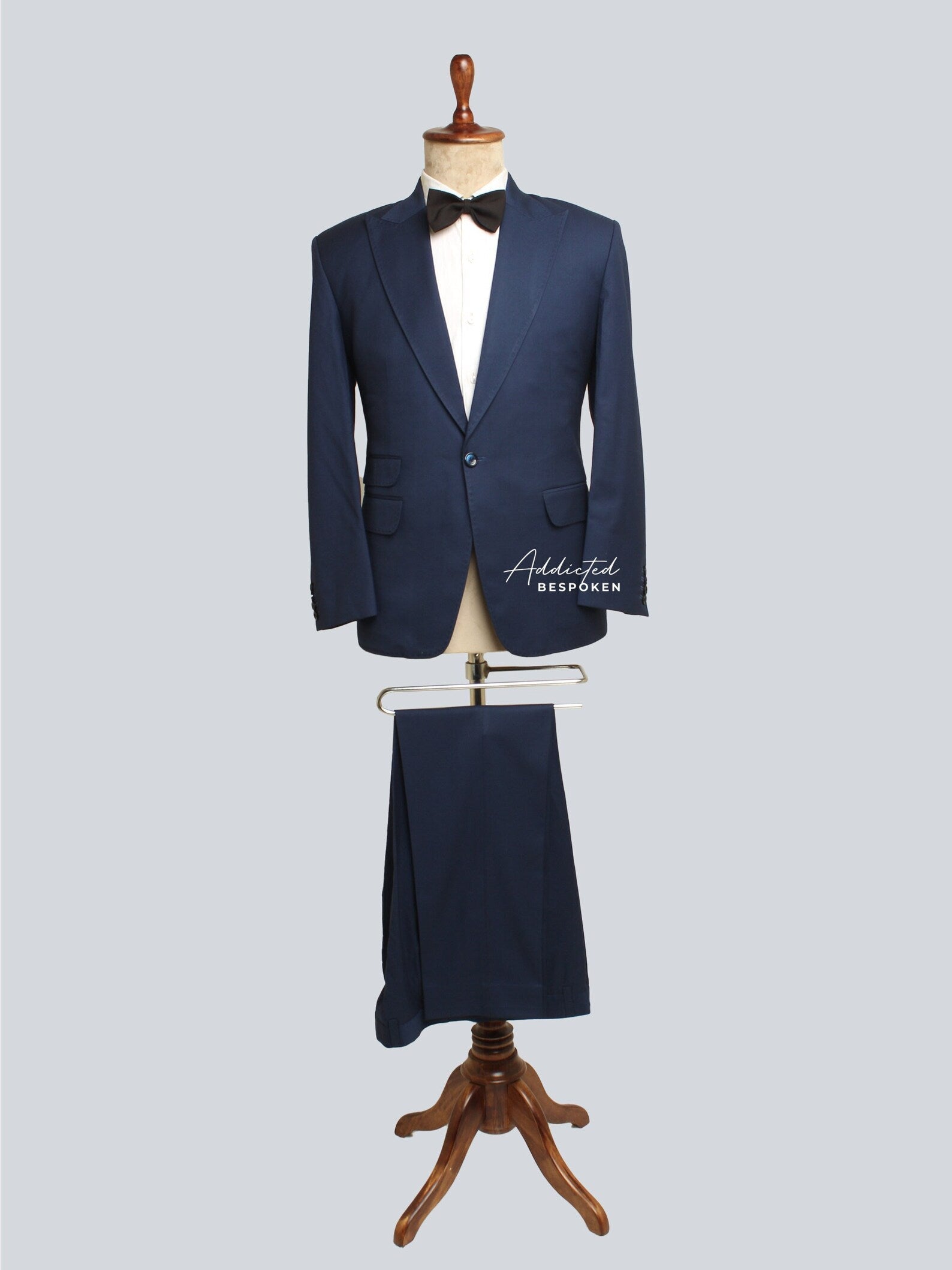 Blue Cotton Christmas Ensemble