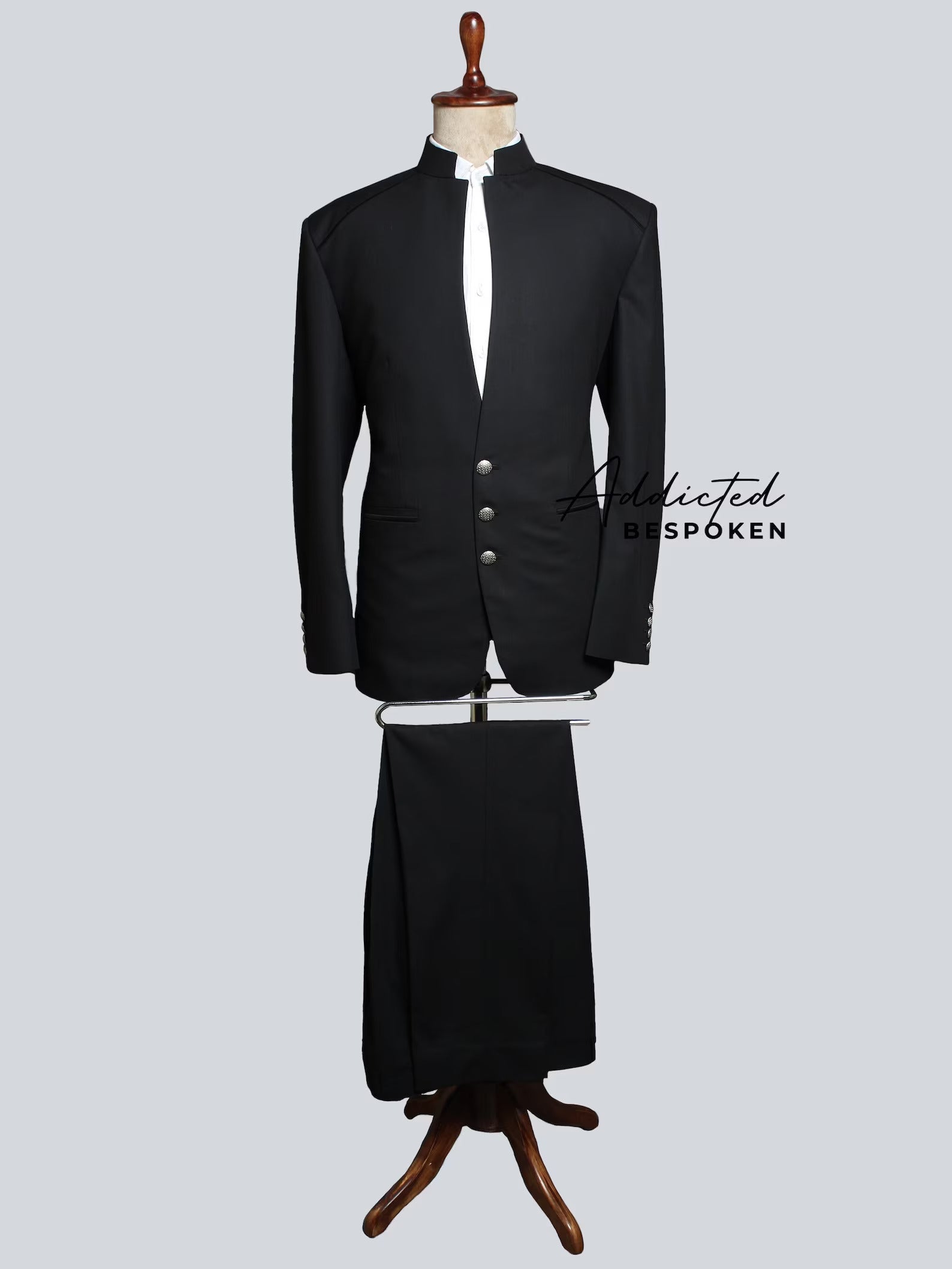 Mandarin Elegance Suit