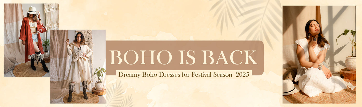 Boho is Back: Dreamy Boho Dresses for Festival Season 2025