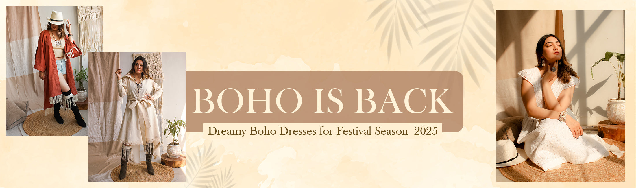 Boho is Back: Dreamy Boho Dresses for Festival Season 2025