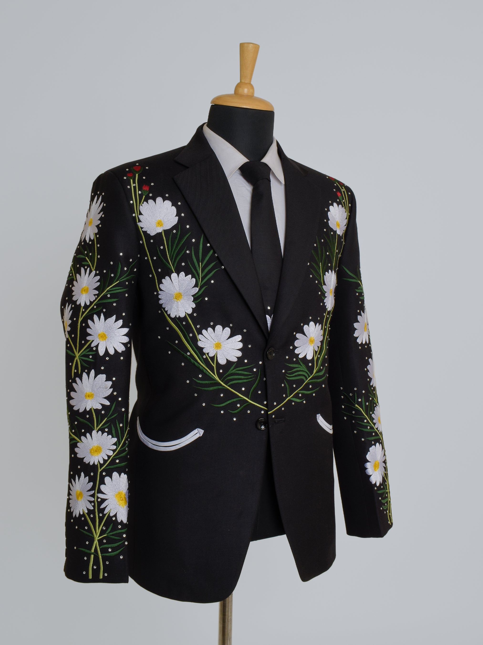 Flower Fusion Country Western Suit