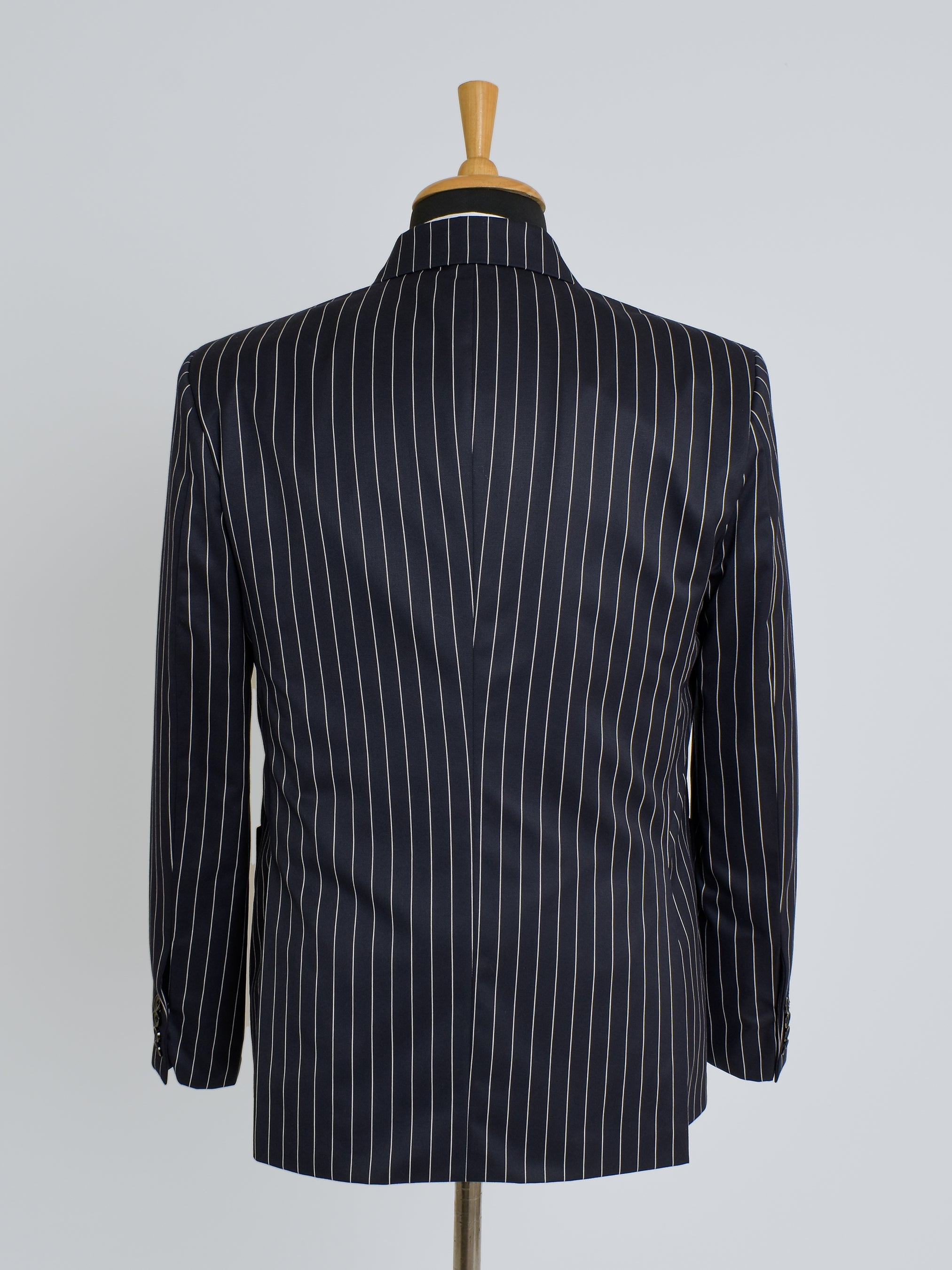 Black Pinstripe Business Suit