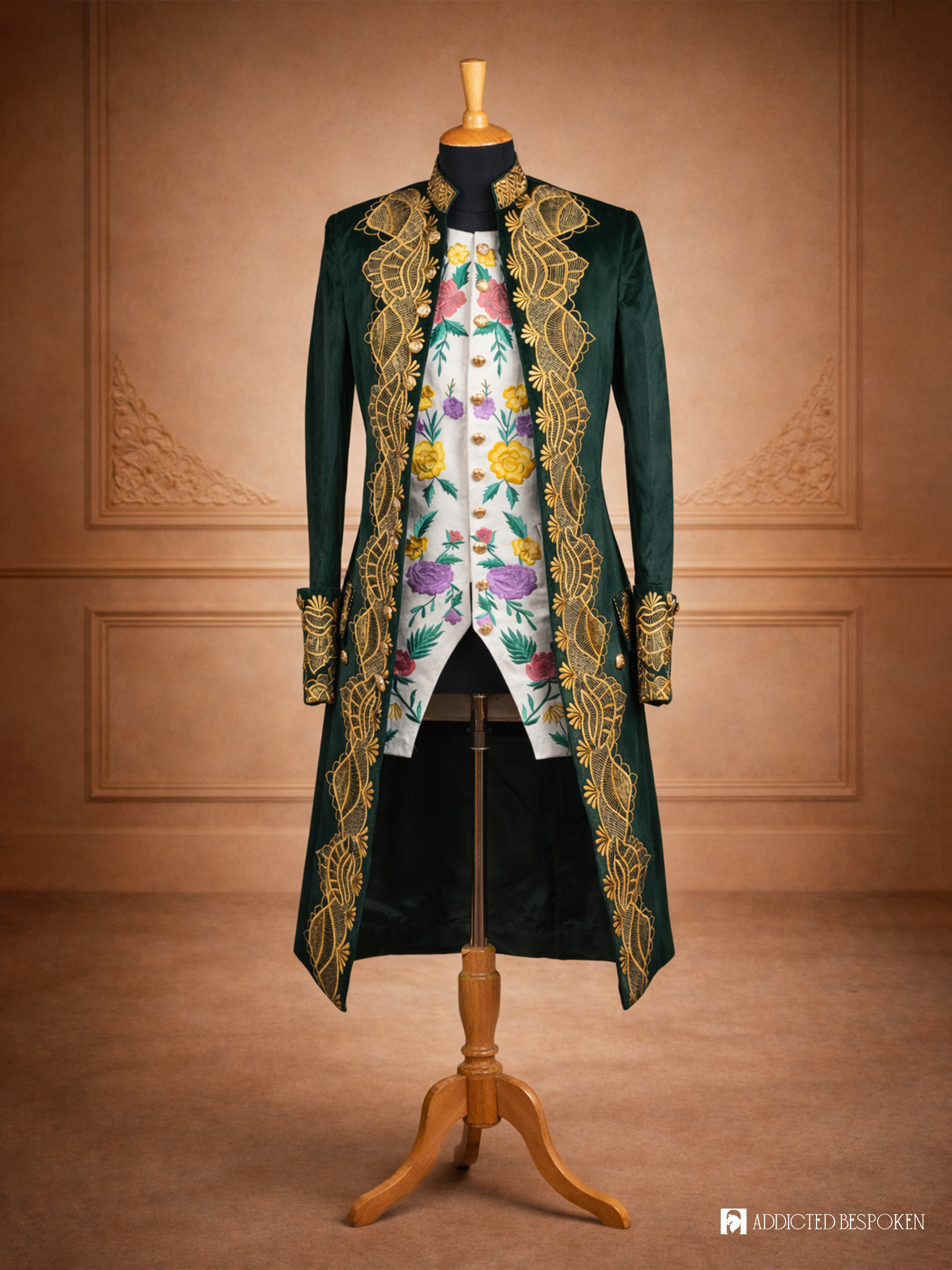 Rococo Regal Wedding Ensemble Addicted Bespoken