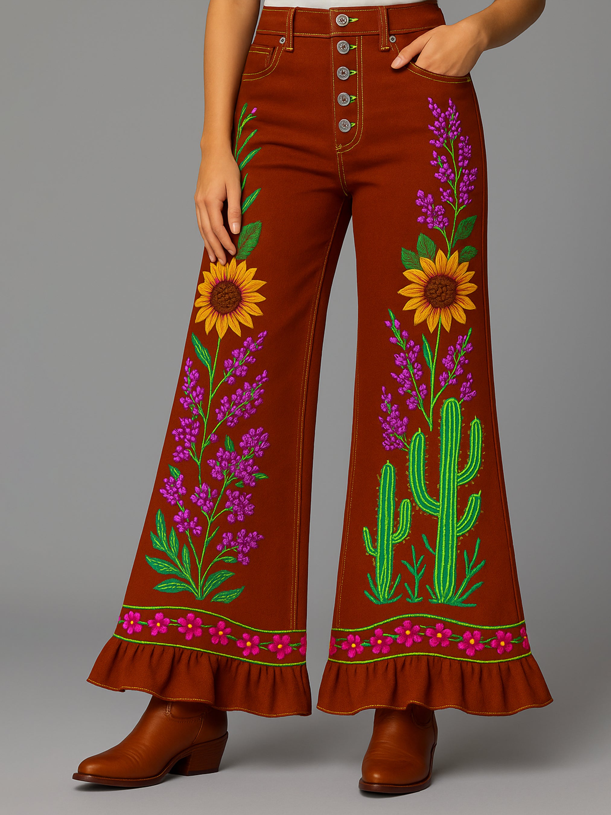 Desert Garden Flare Pant