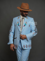 Western-Embroidered Sophistication Suit