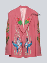 Kingfisher Meadow Embroidered Suit