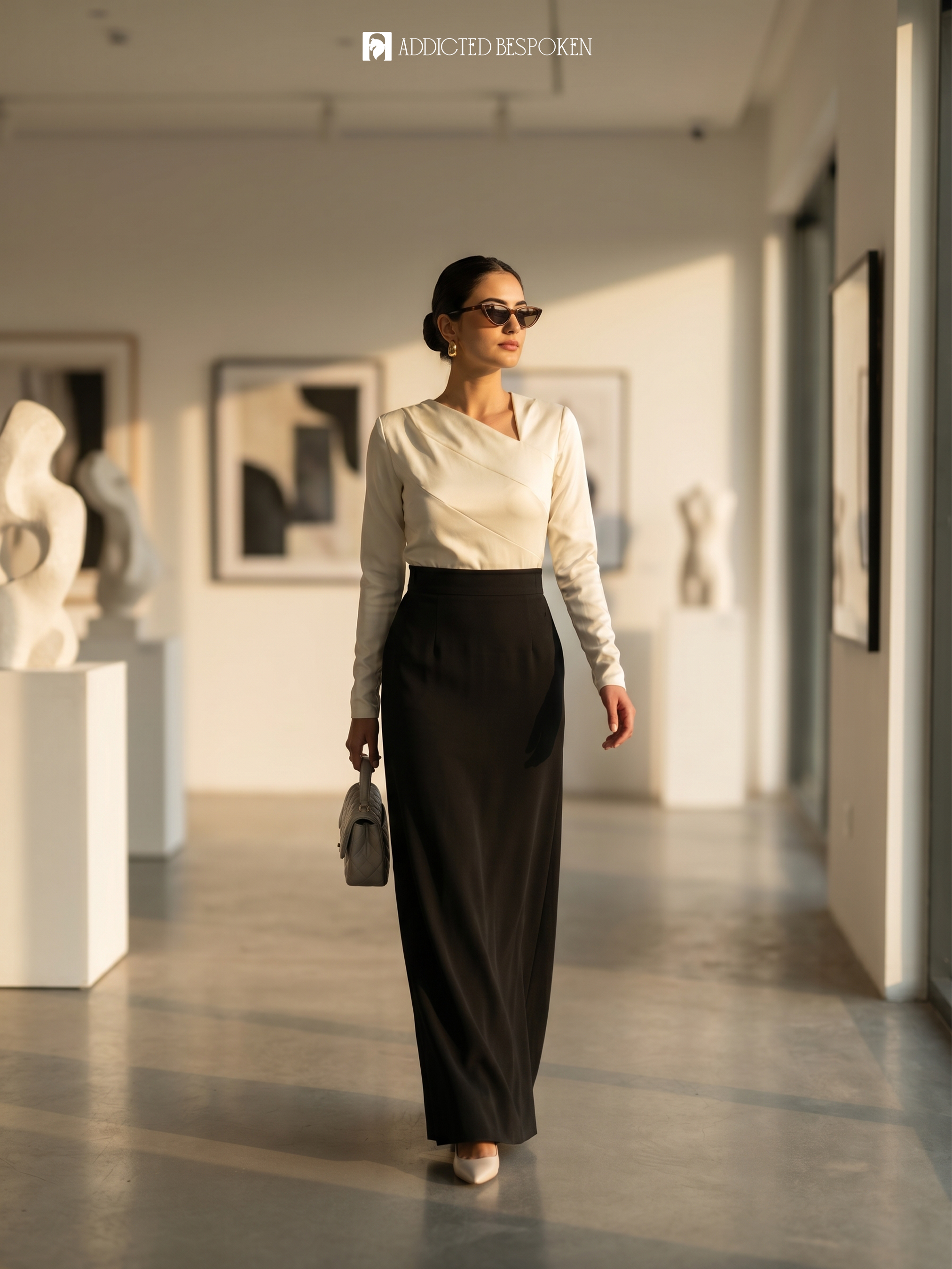 Chic Professional Maxi Dress Addicted Bespoken