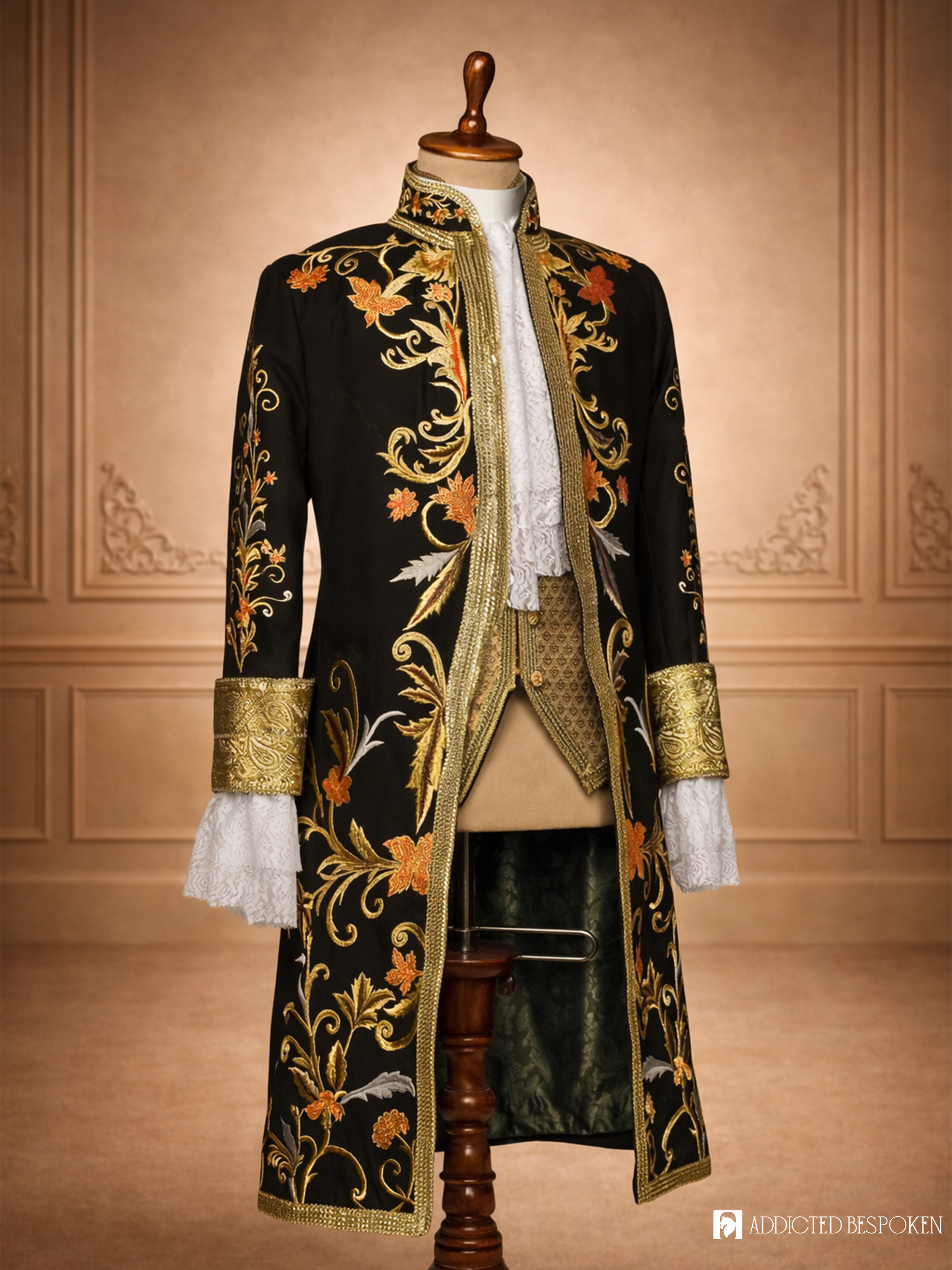 Victorian Rococo Luxury Suit Addicted Bespoken
