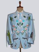 Graceful Fringe Skeleton Suit