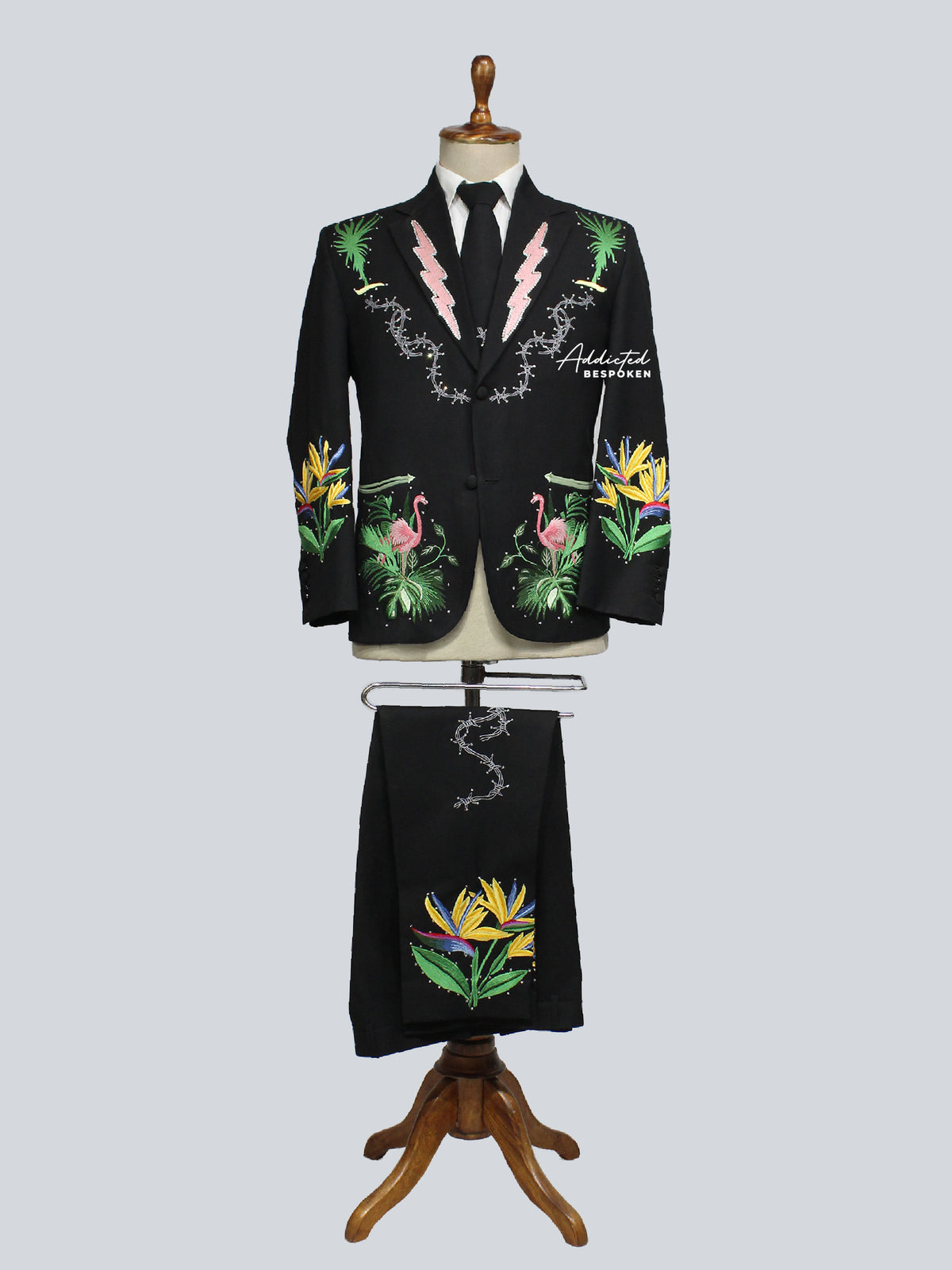 Black Western Suit for Men Addicted Bespoken