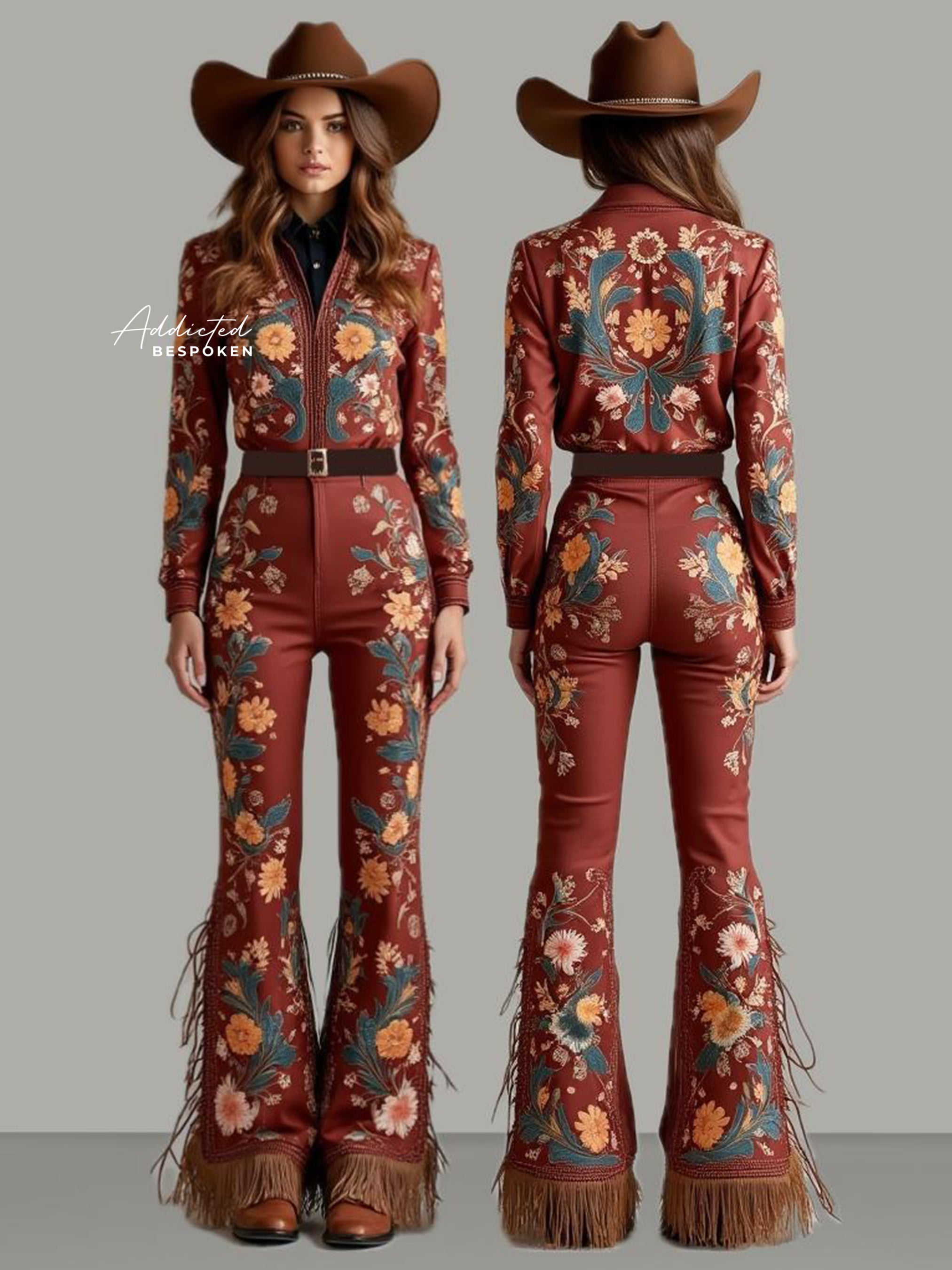 Wild Bloom Rodeo Fringe Set