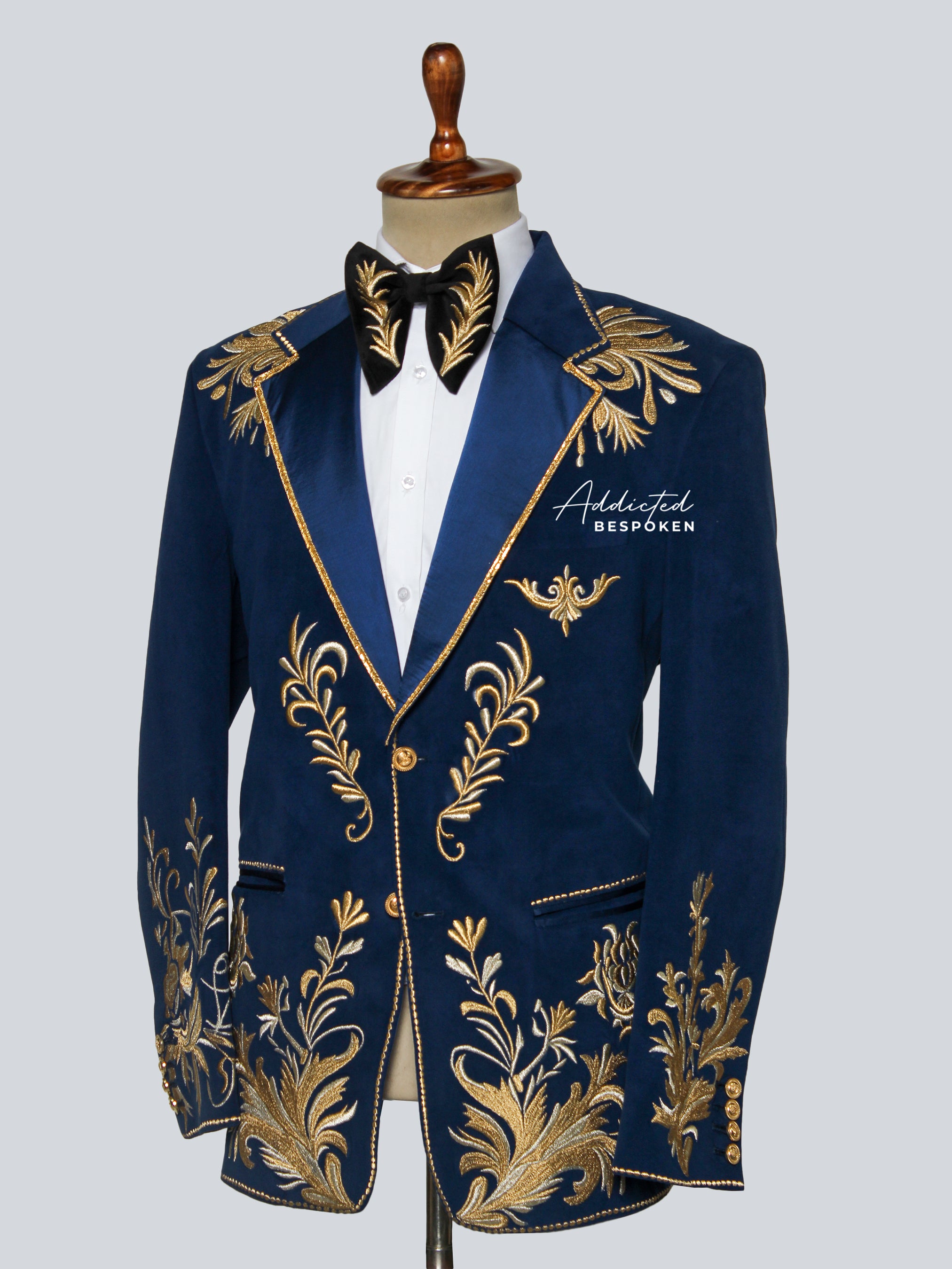 Luxury Velvet Party Suit