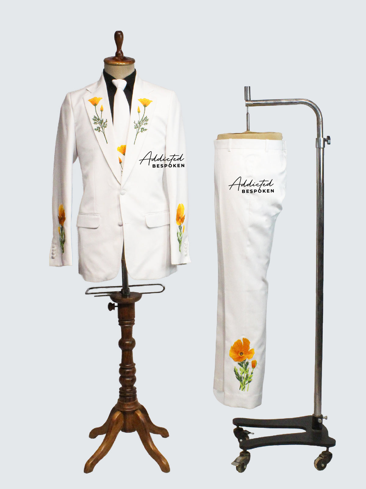 White Wedding Suit For Men Addicted Bespoken