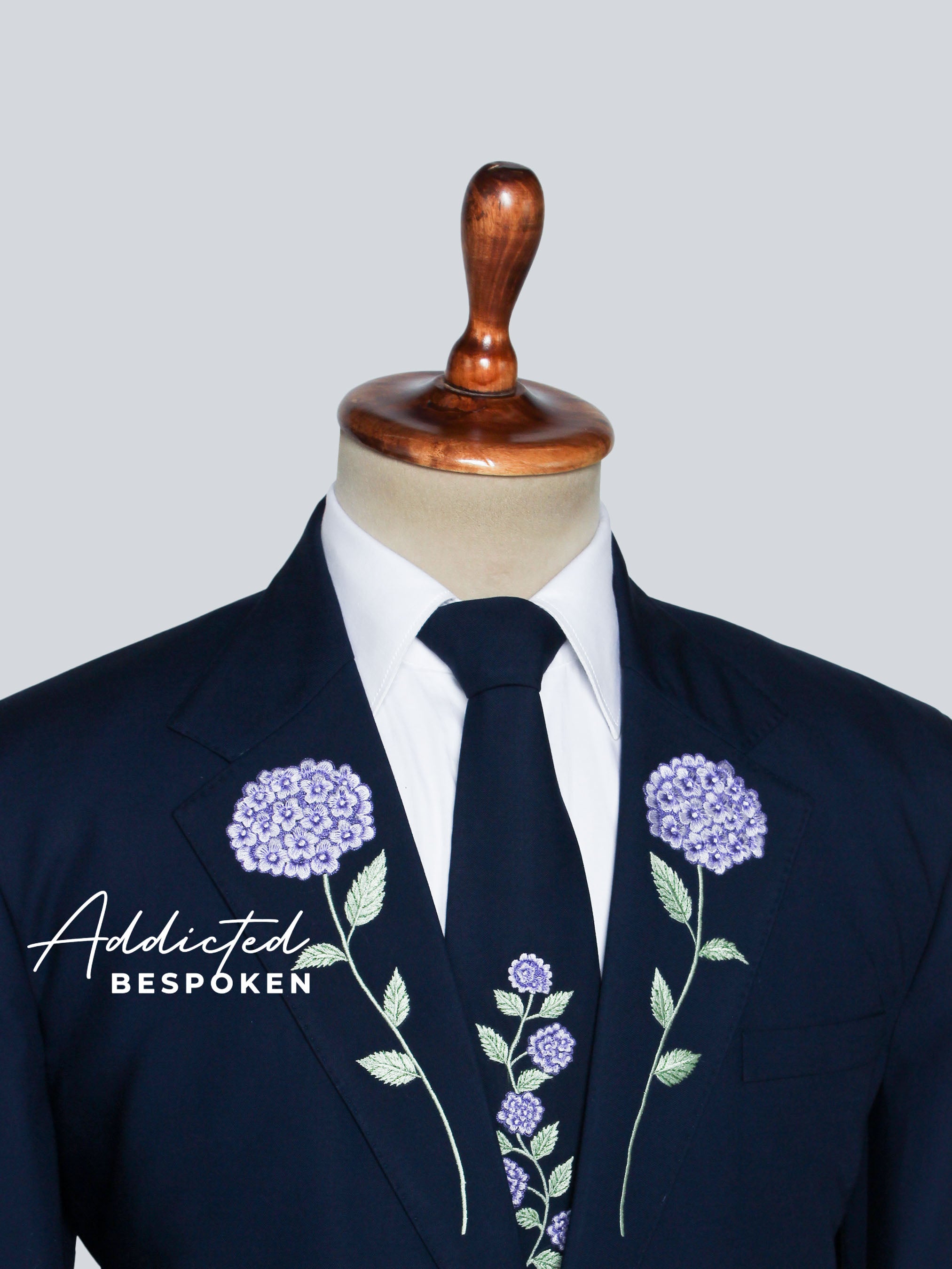 Botanical Bloom Bespoke Suit Addicted Bespoken
