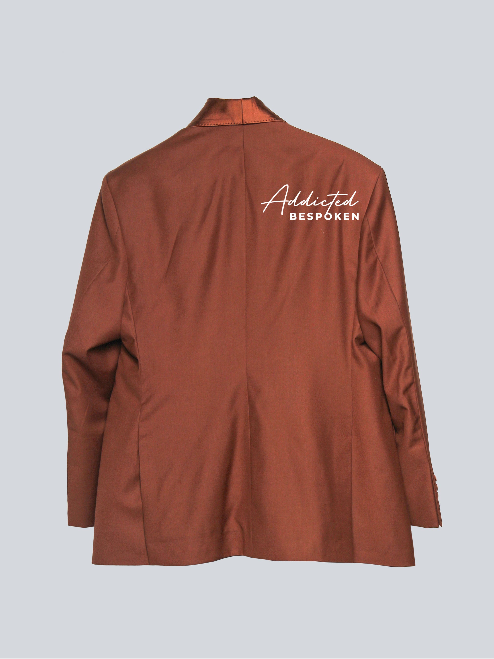 Brown Royal Shawl Suit Addicted Bespoken