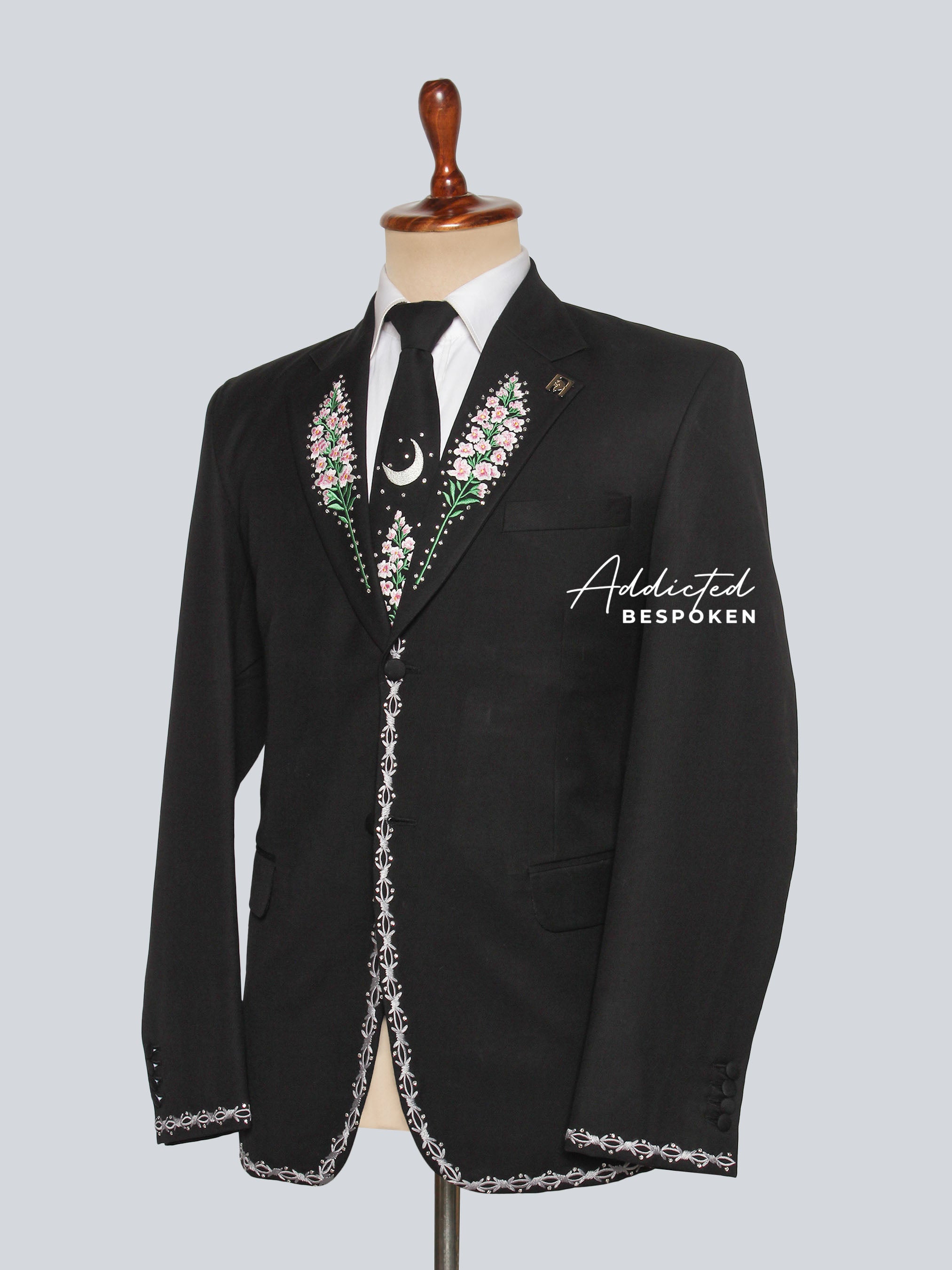 Celestial Wedding Groom Suit Addicted Bespoken
