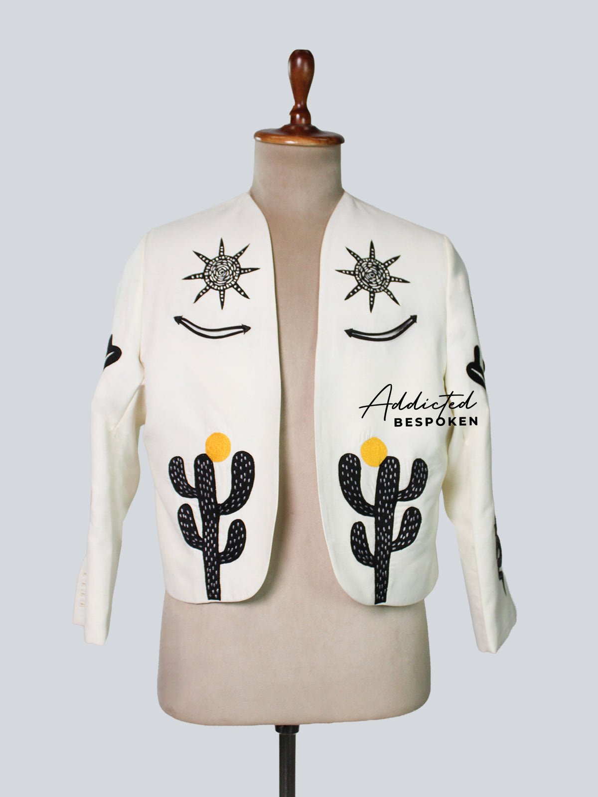 Ivory Western Cowboy Blazer Addicted Bespoken