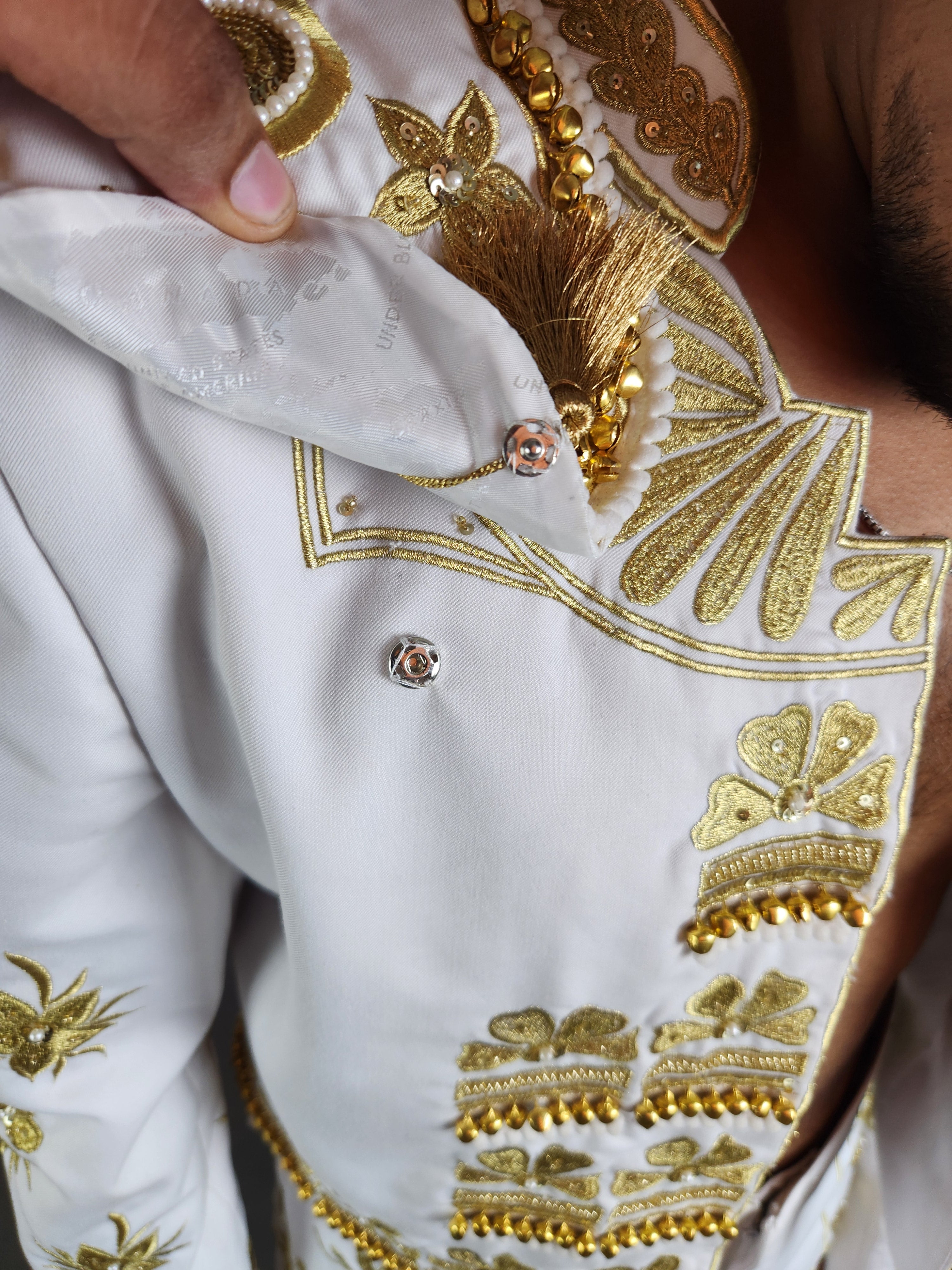 Golden Embroidered Matador Ensemble