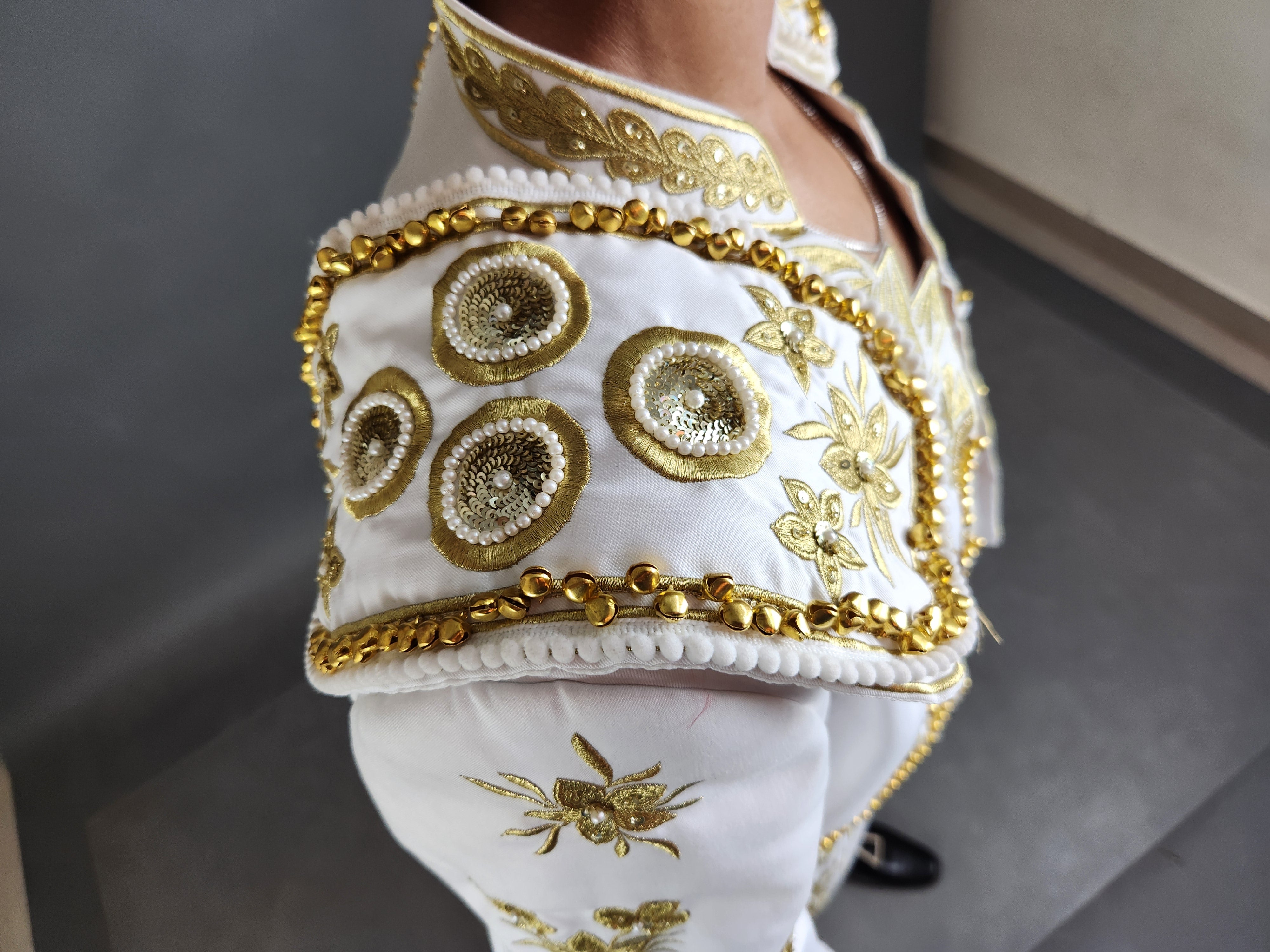 Golden Embroidered Matador Ensemble