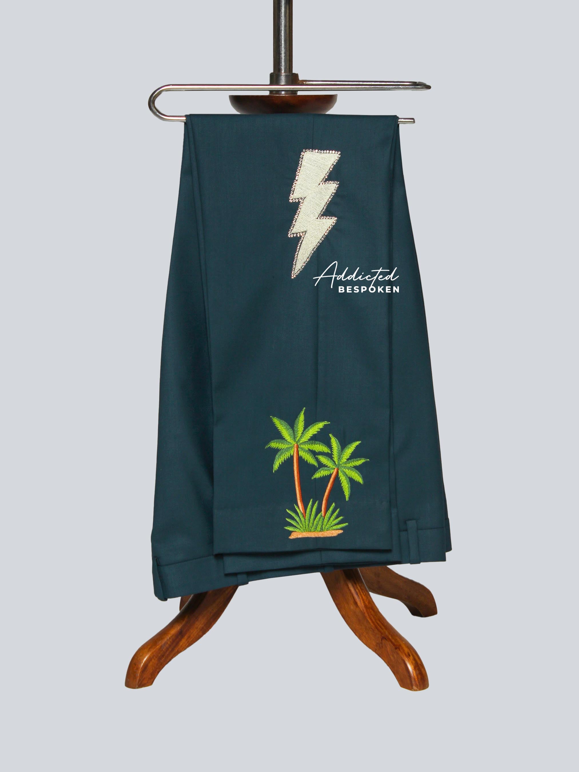 Luxury Floral Embroidered Outfit Addicted Bespoken