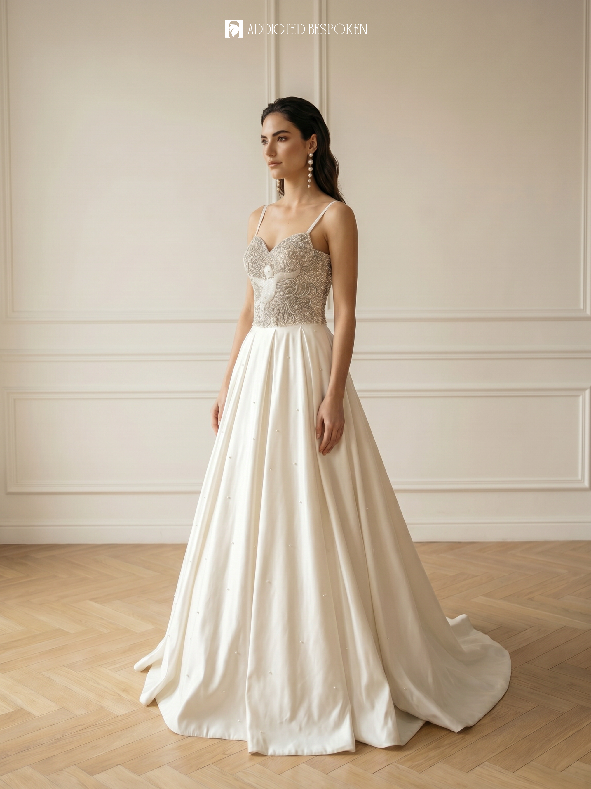 Pearl Dove Bridal Gown Addicted Bespoken