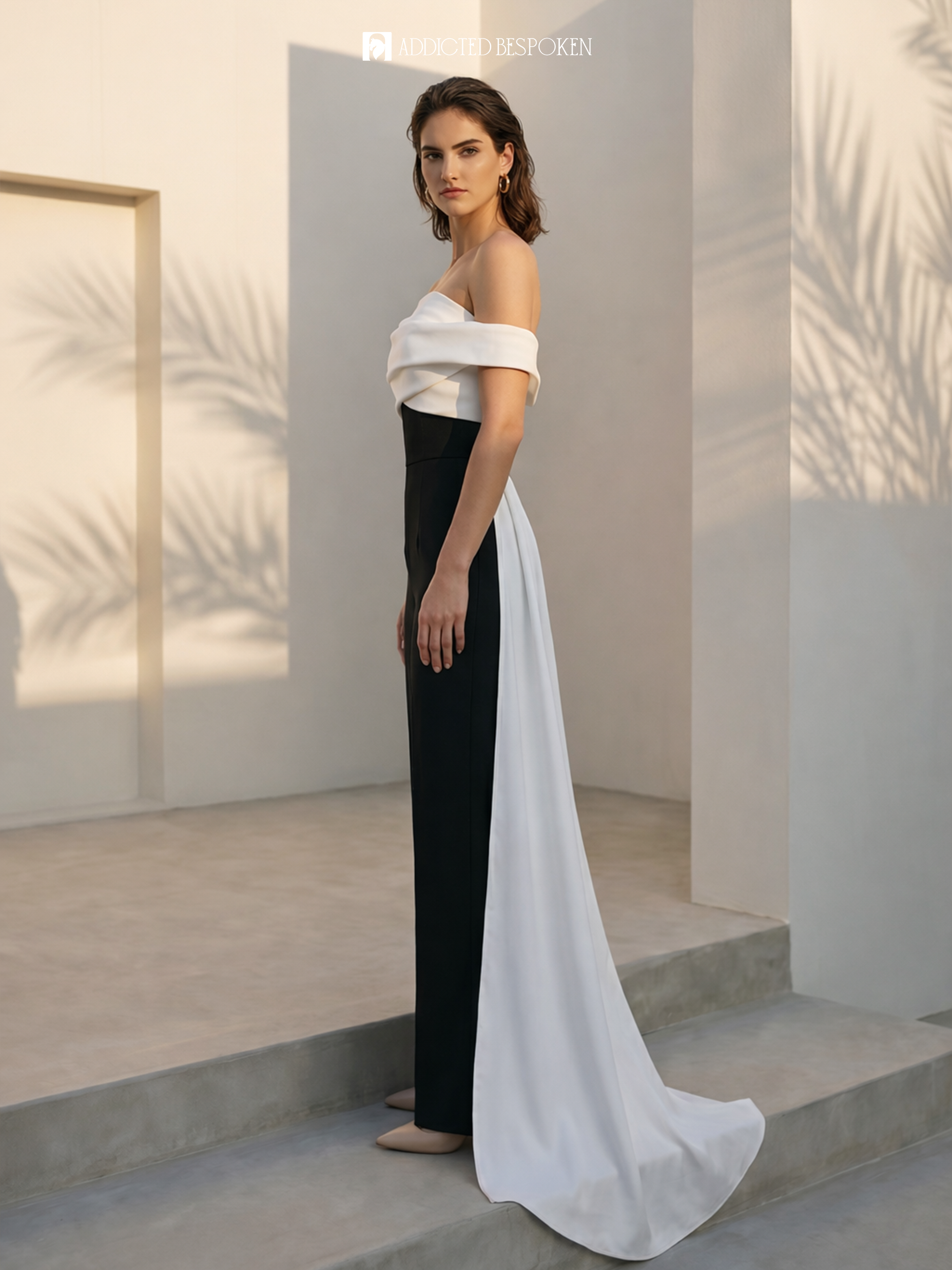 Shadow & Ribbon Dress Addicted Bespoken