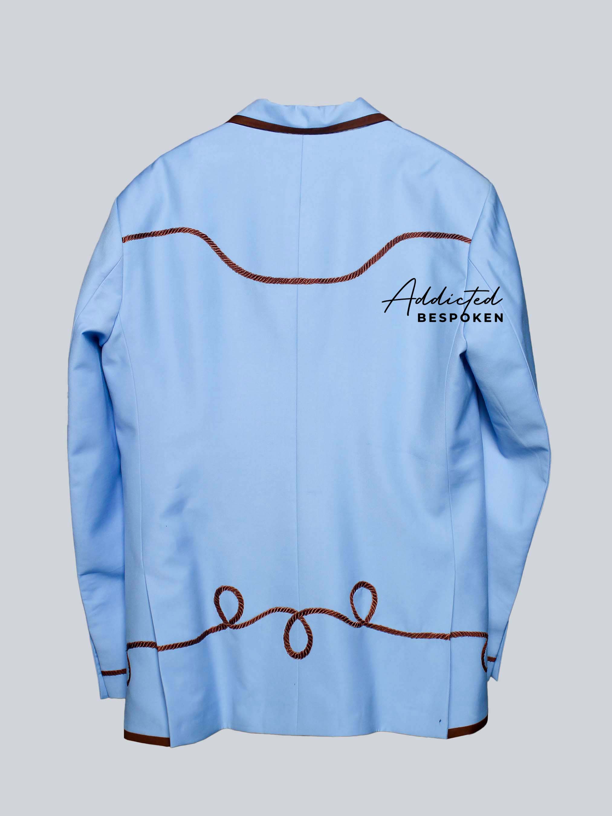 Designer Embroidered Blazer Addicted Bespoken