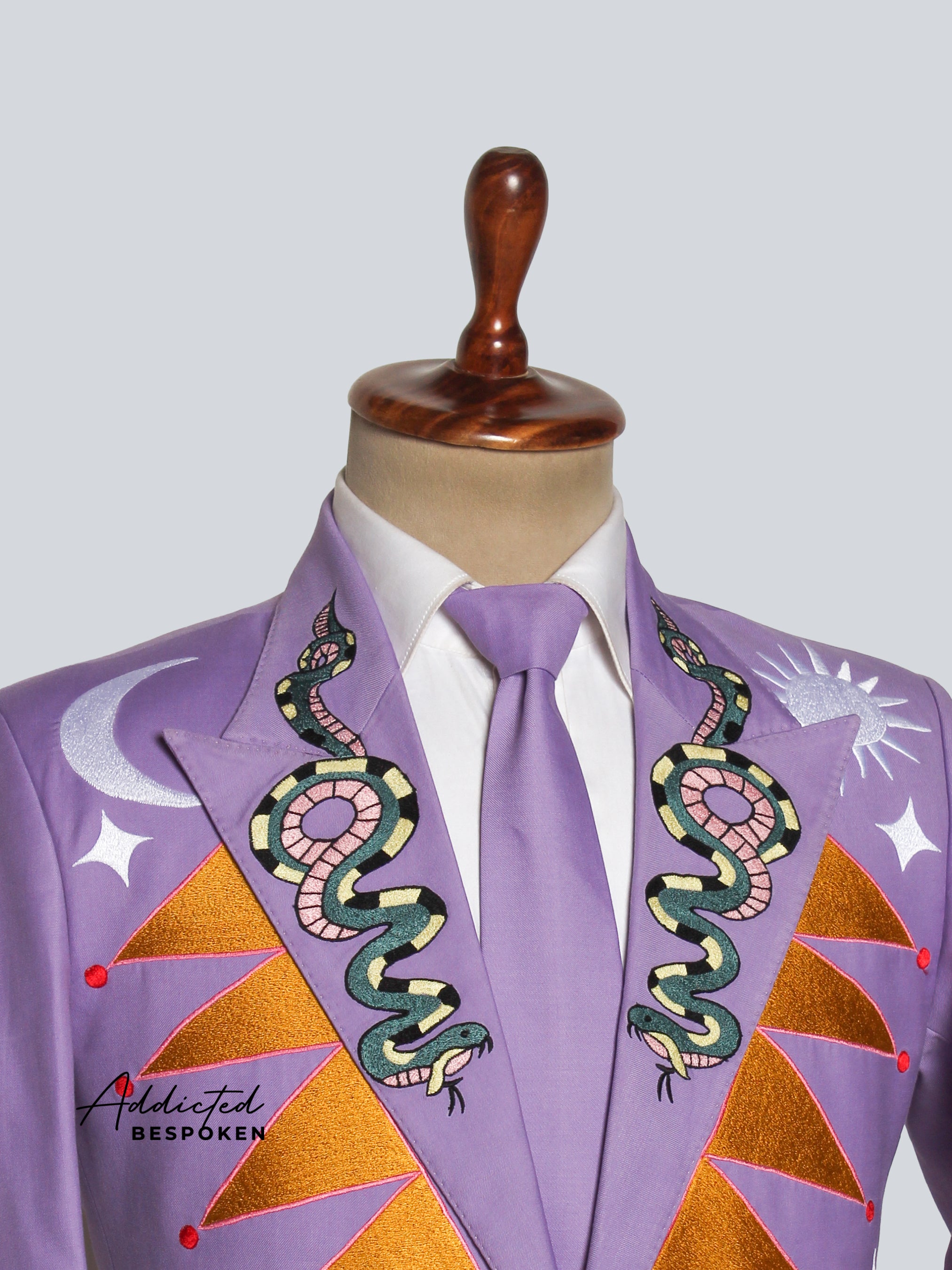 Tarot Embroidered Bespoke Suit