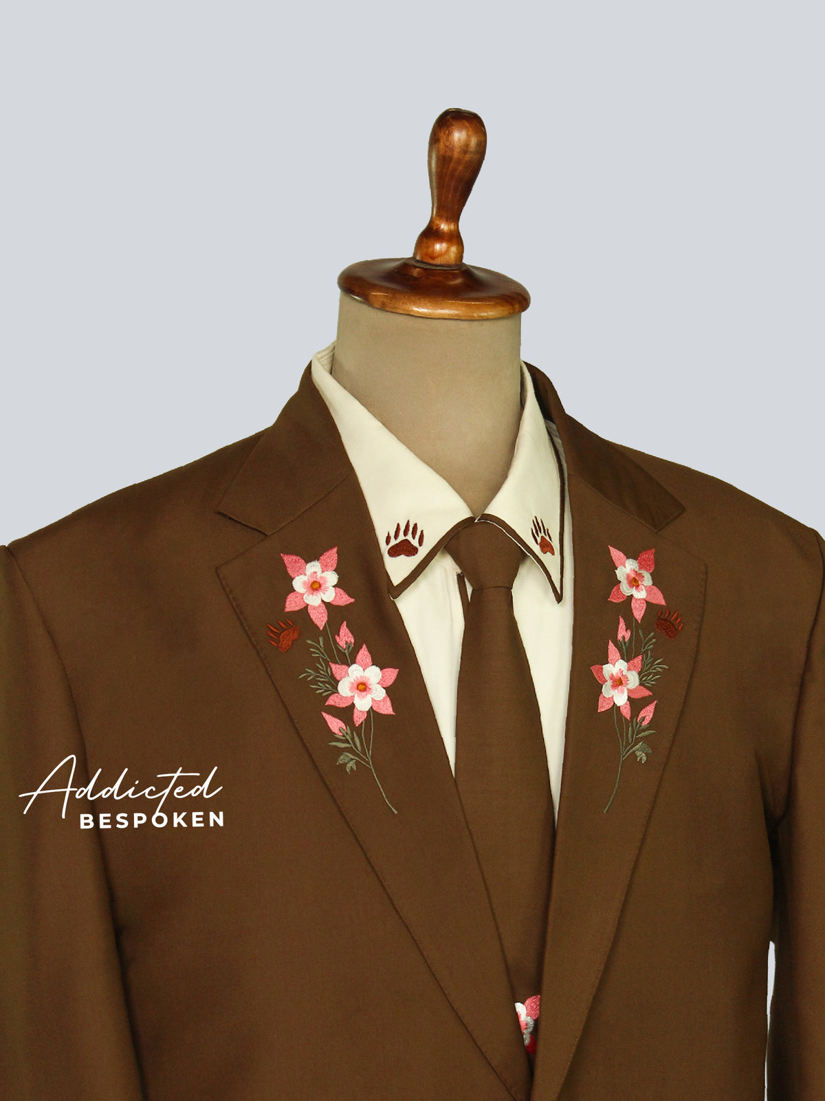 Brown blazer for men