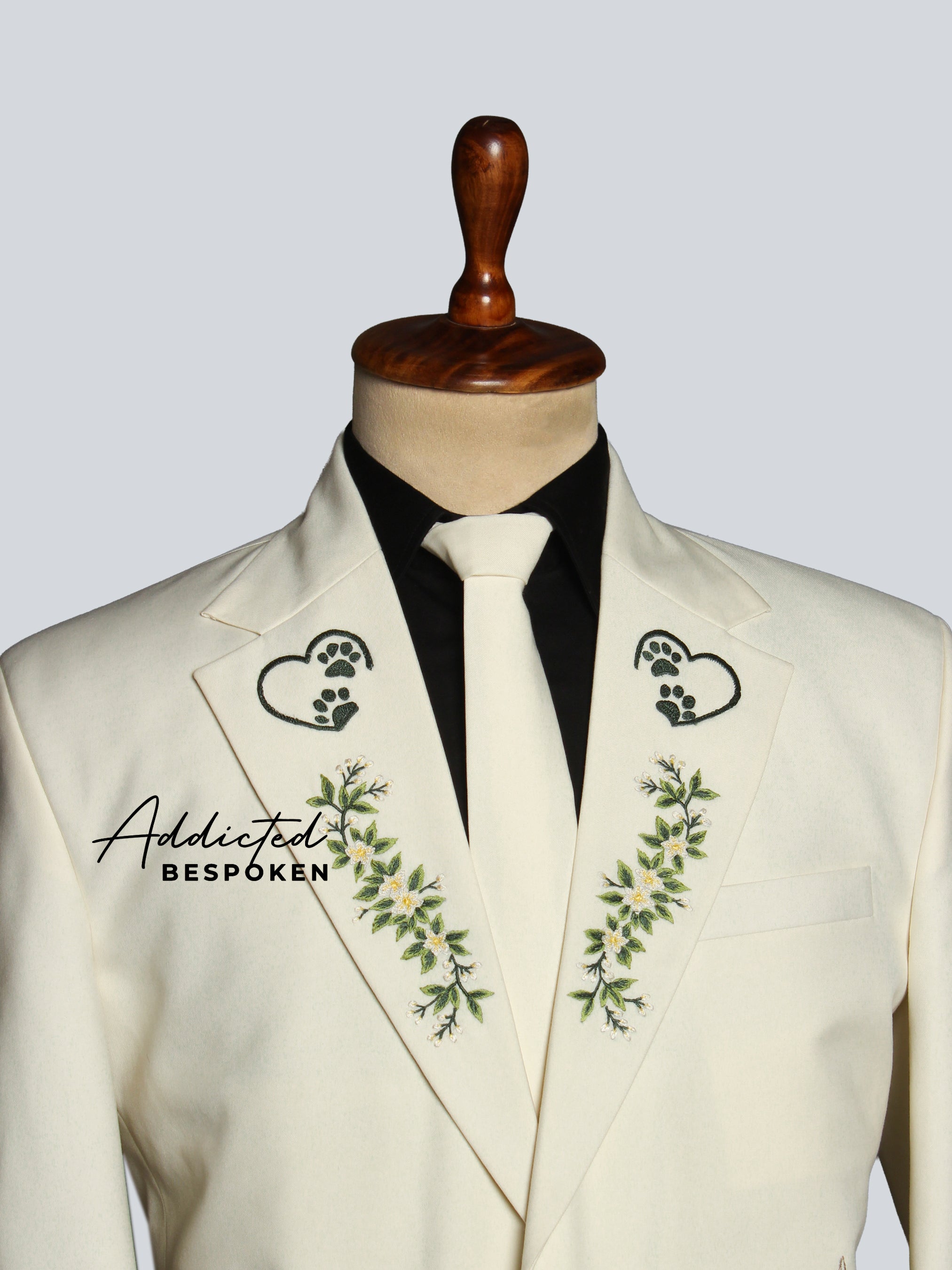 Custom Floral Embroidered Blazers Addicted Bespoken