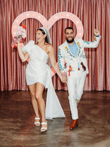 Exclusive Ecofloral Detailed Embroidered Suit