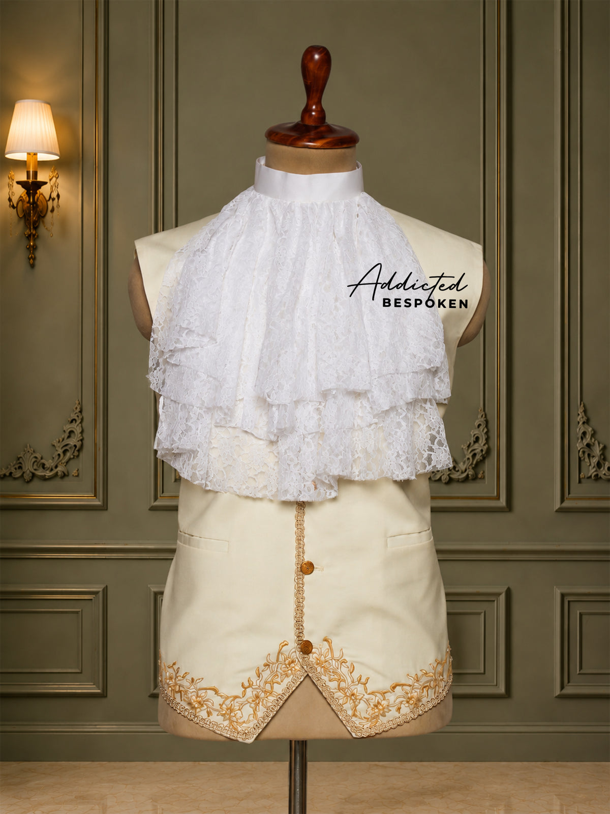 Rococo Bespoke Groom Vest