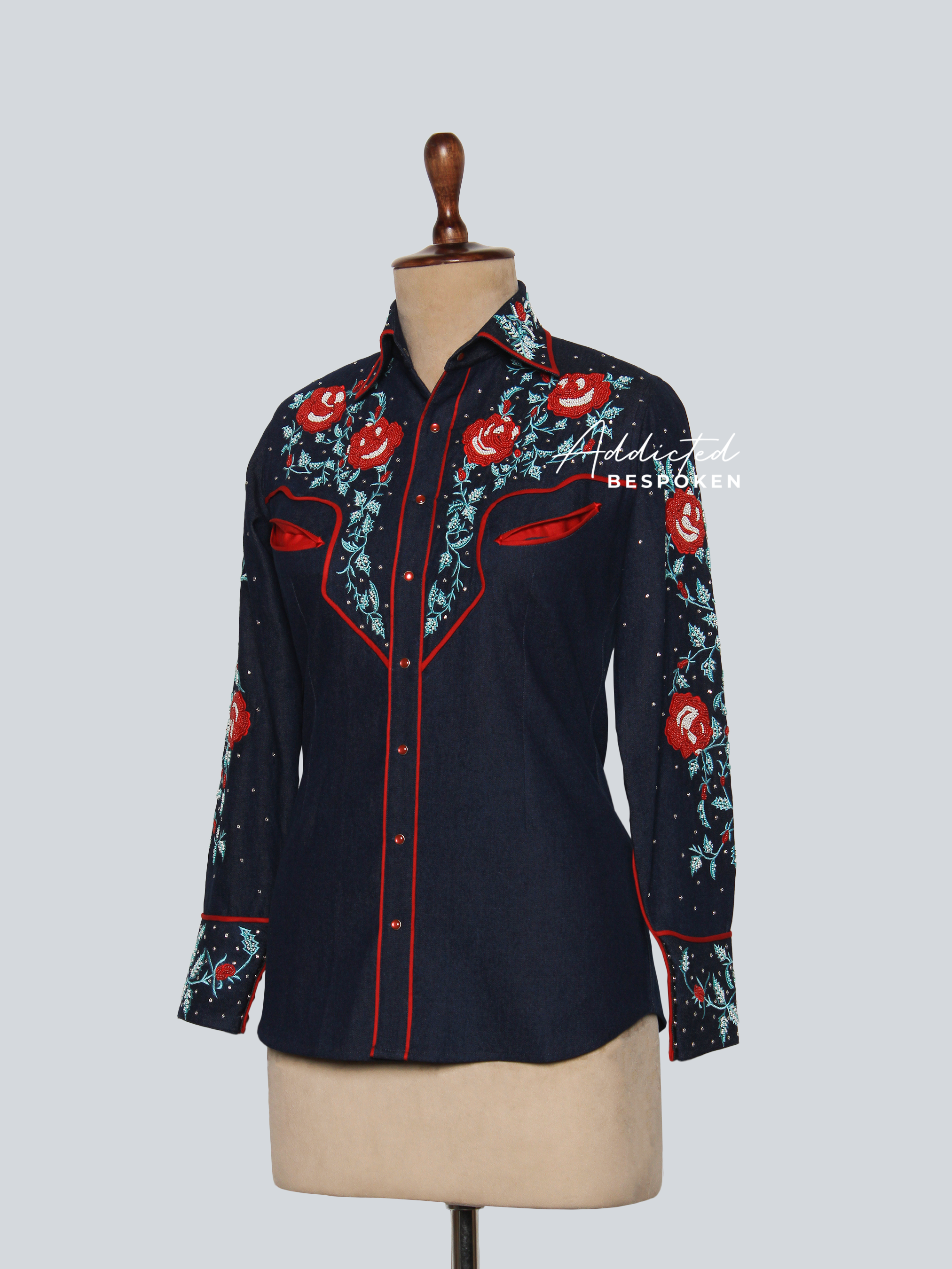 The Midnight Bloom Rider Shirt