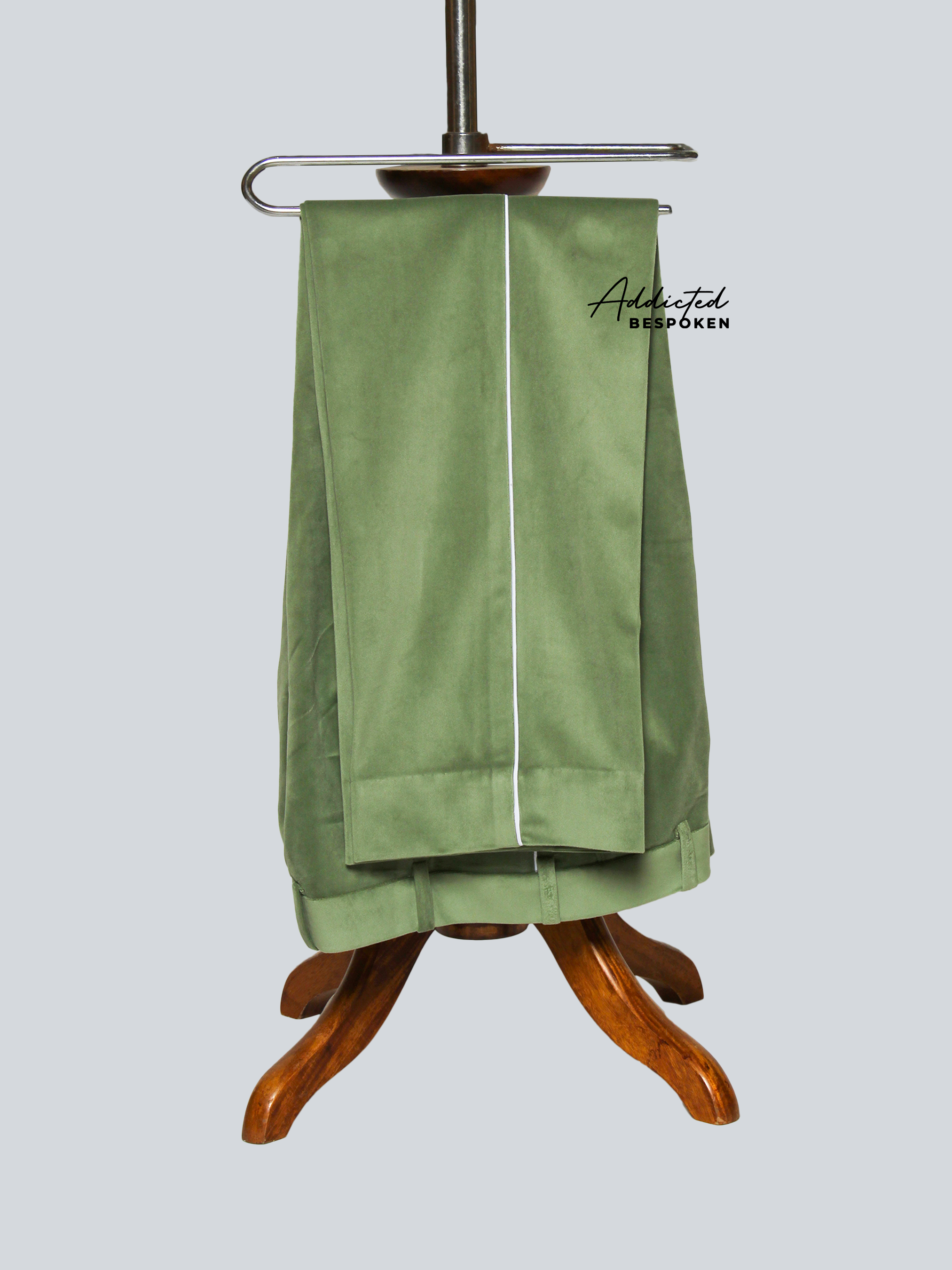 Retro Green Wedding Suit