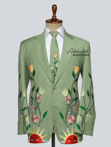 Sun Bloom Western Suit