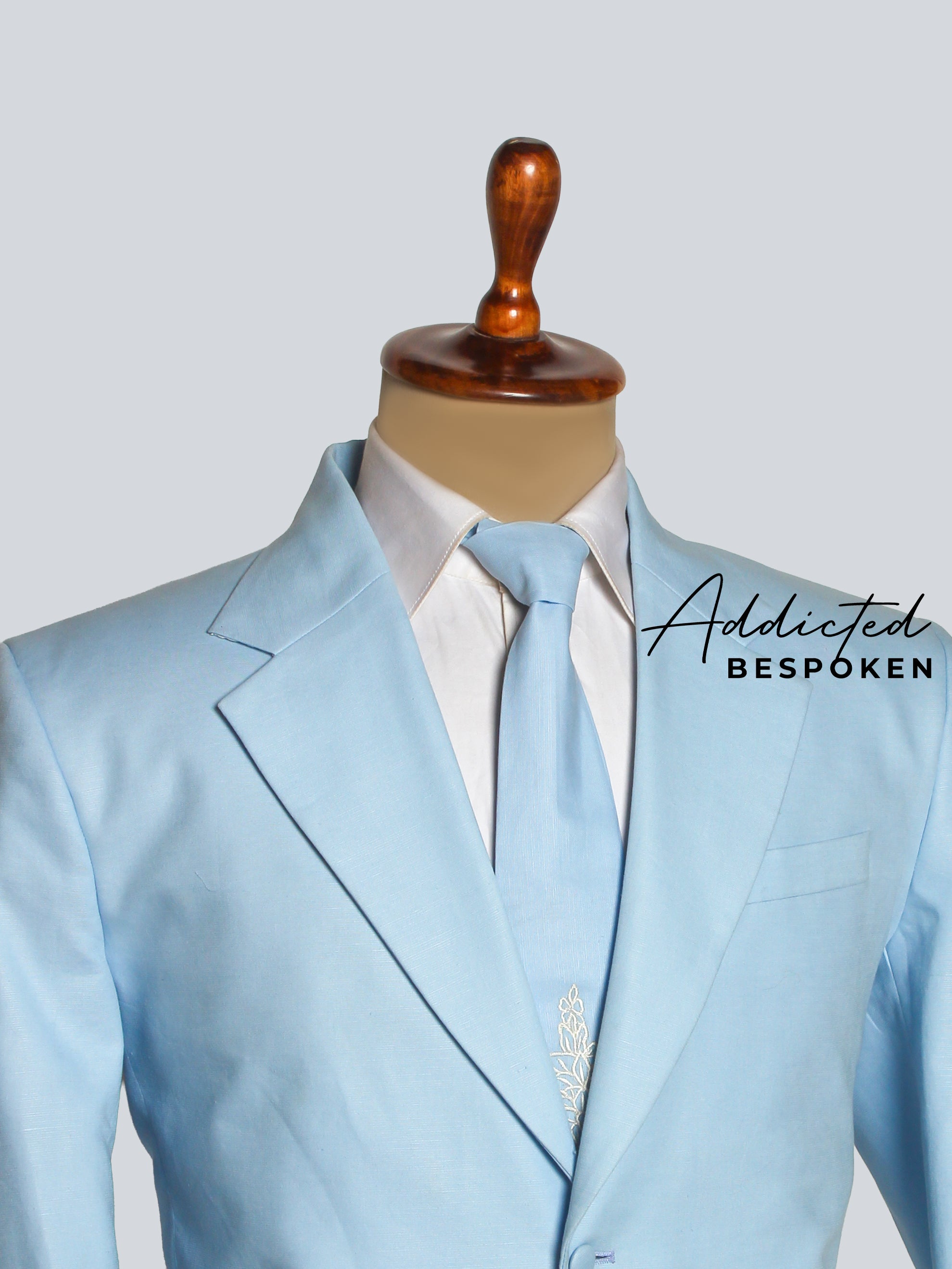 Embroidered Wedding Suit