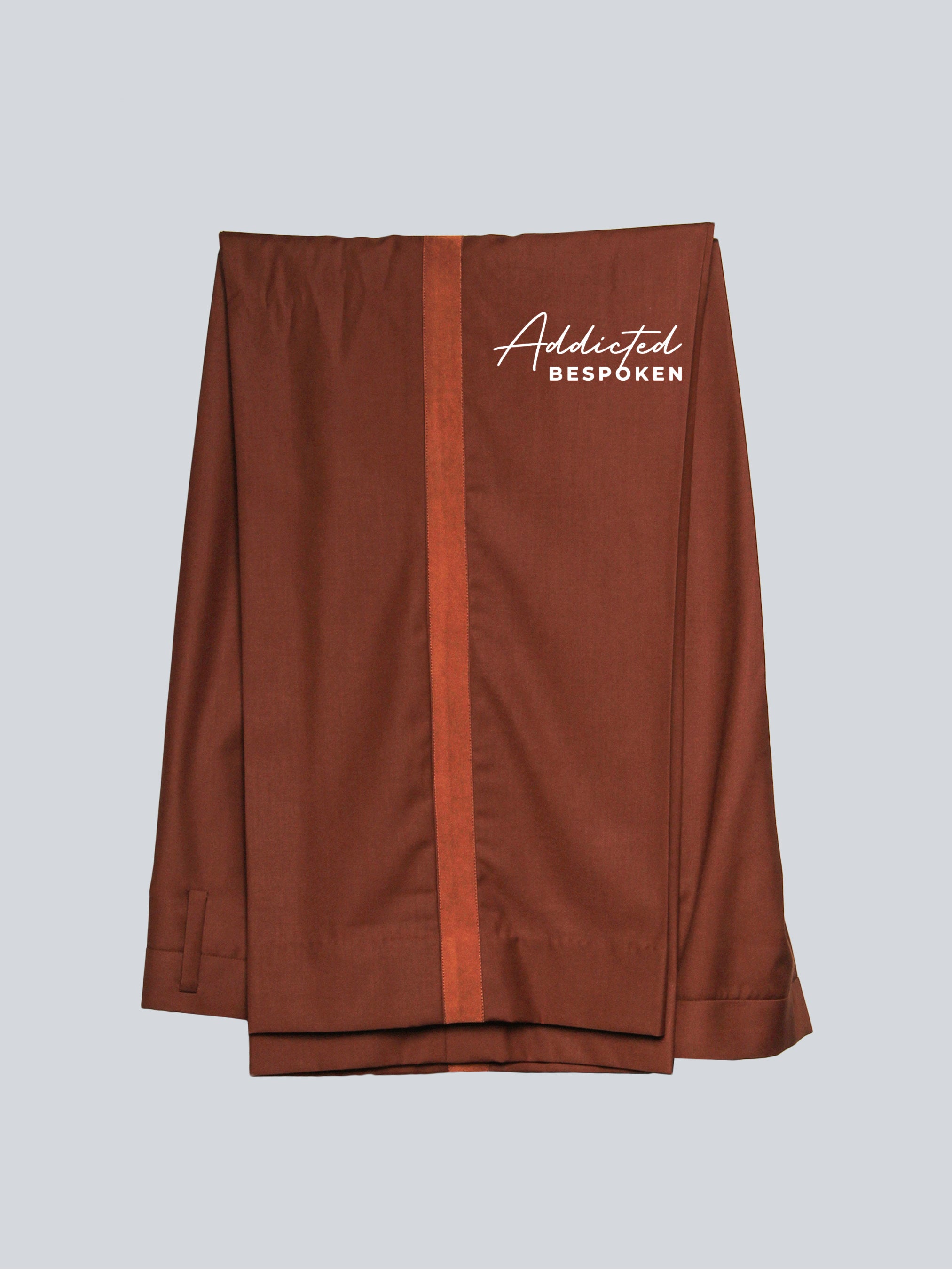 Brown Royal Shawl Suit Addicted Bespoken