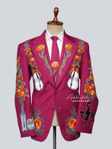 Veiled Elegance Sheer Western Charm Suit