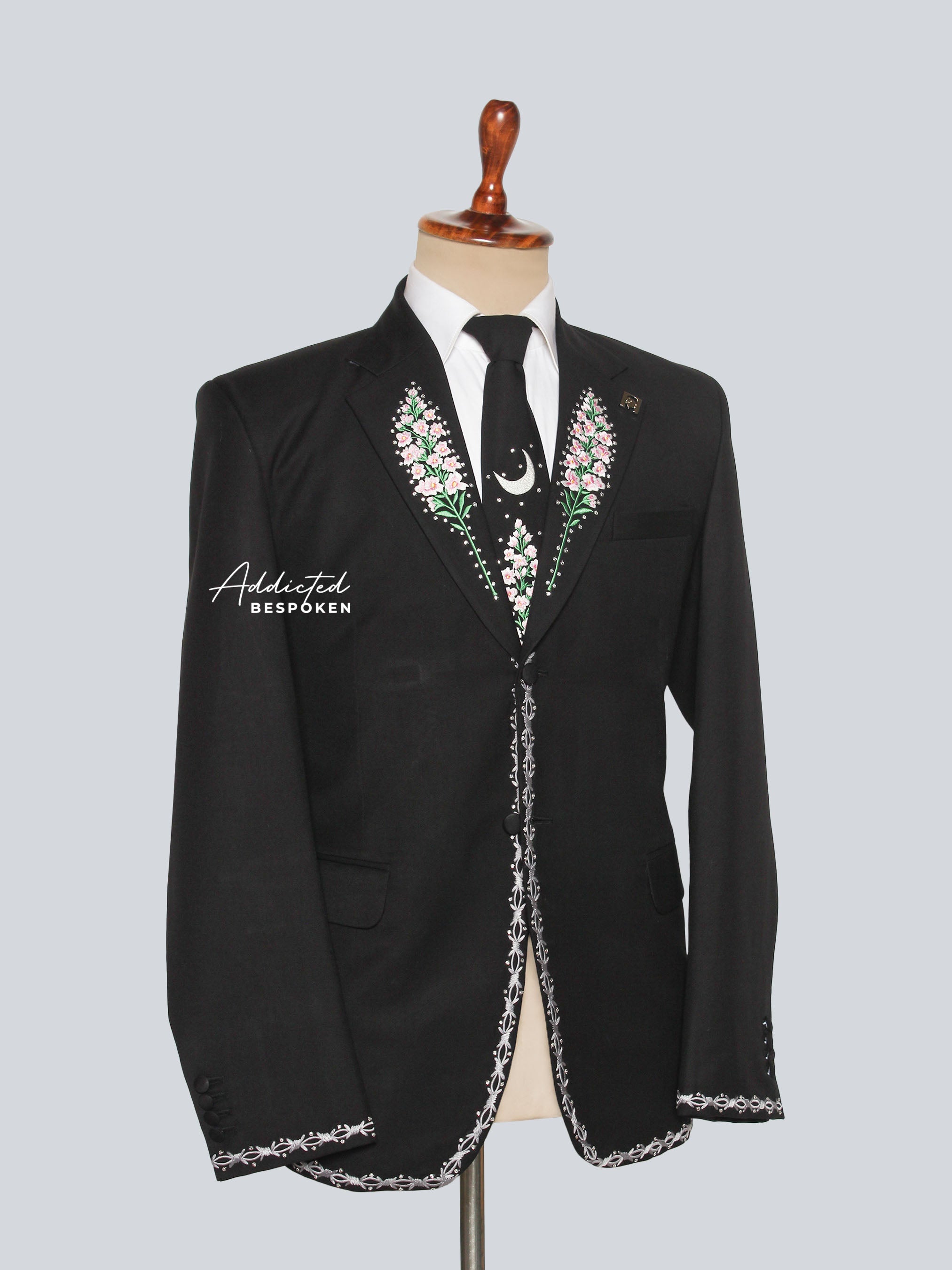 Celestial Wedding Groom Suit Addicted Bespoken