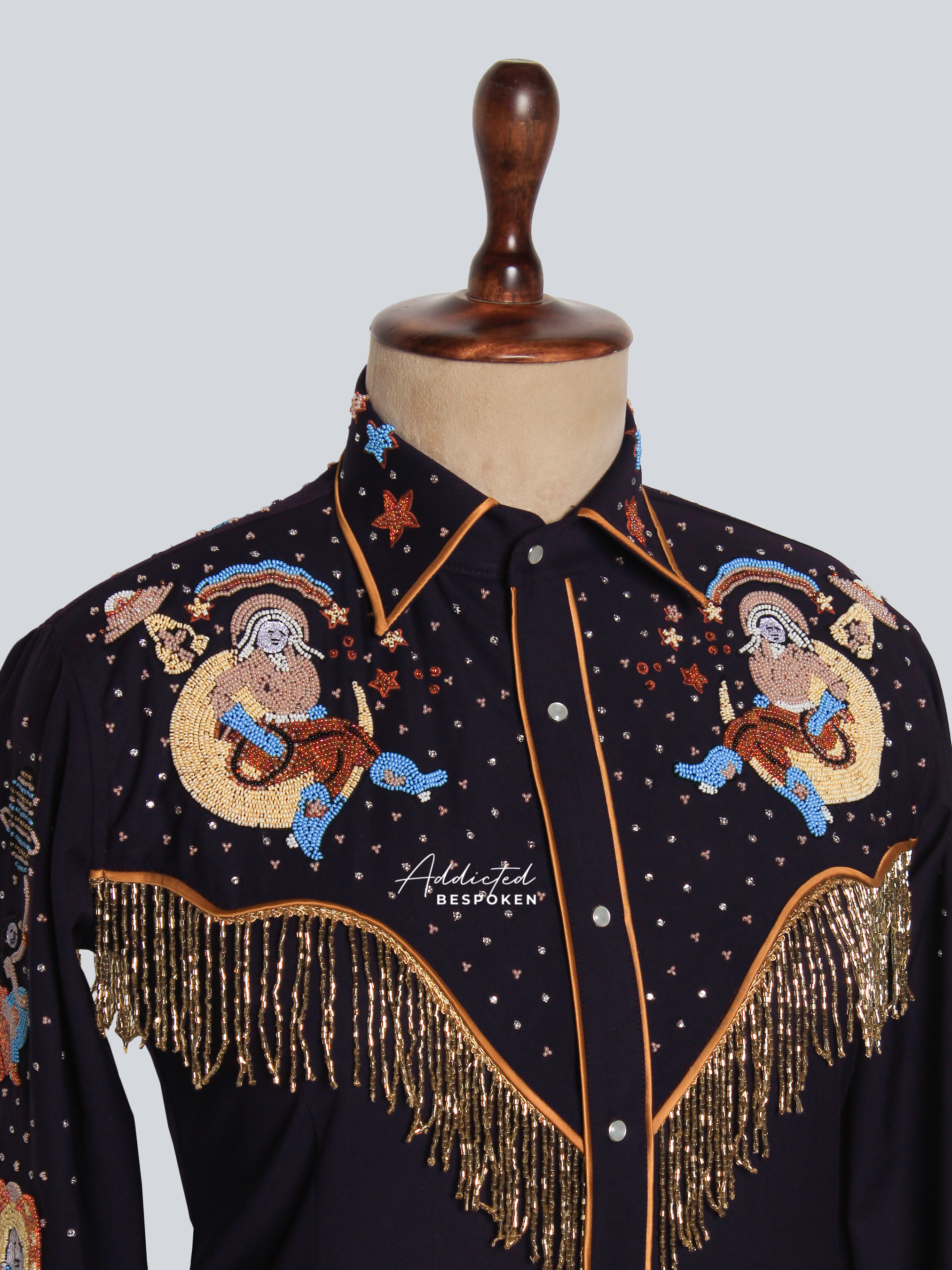Starlit Rodeo Fringe Shirt