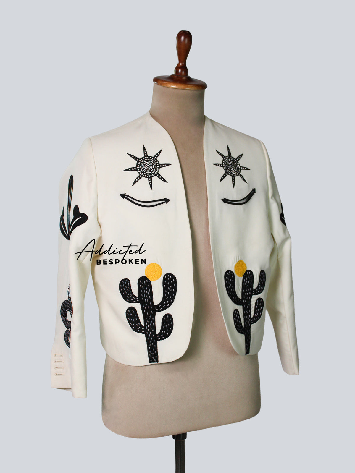 Ivory Western Cowboy Blazer Addicted Bespoken