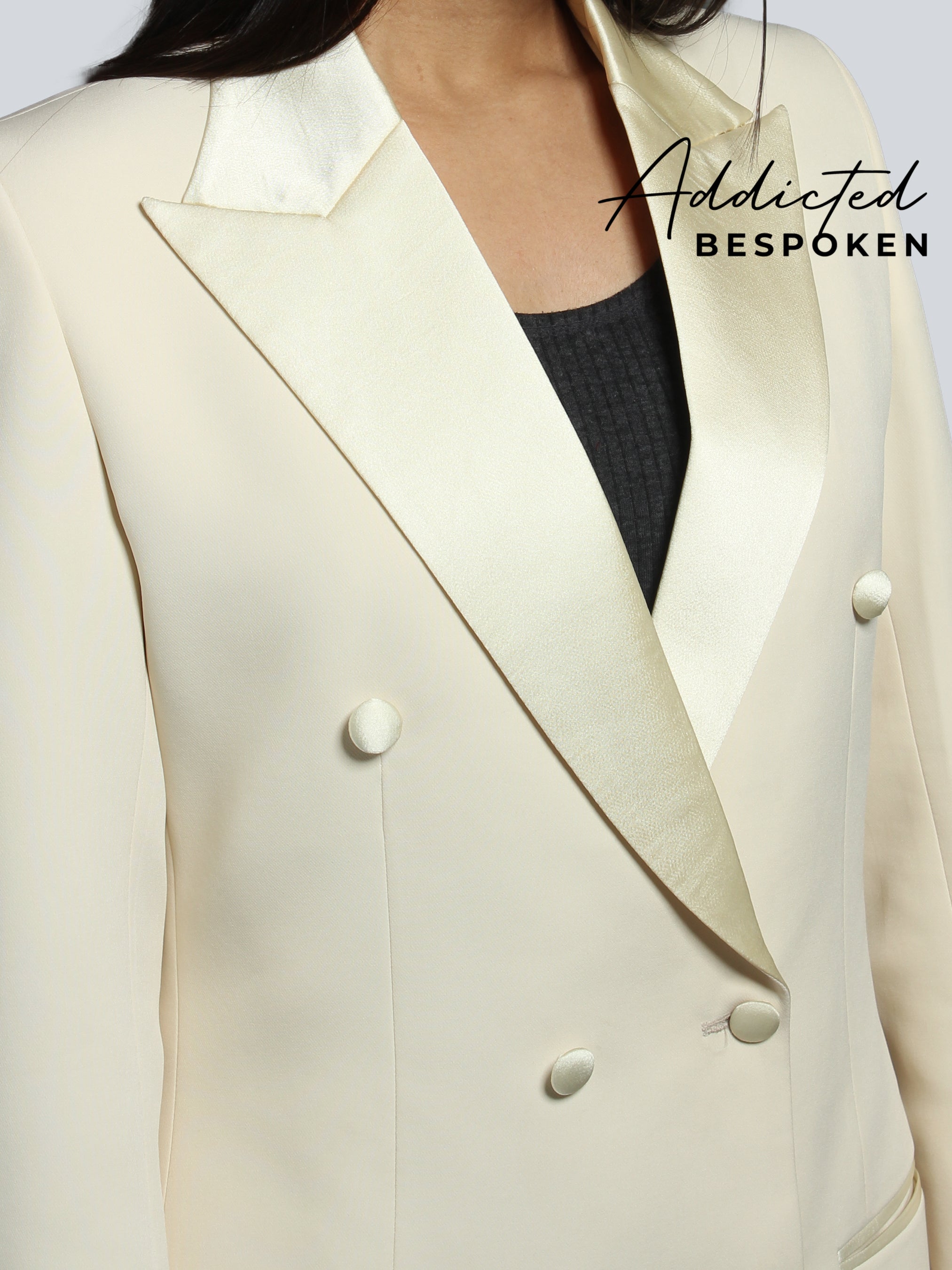 Timeless White Cotton Coat