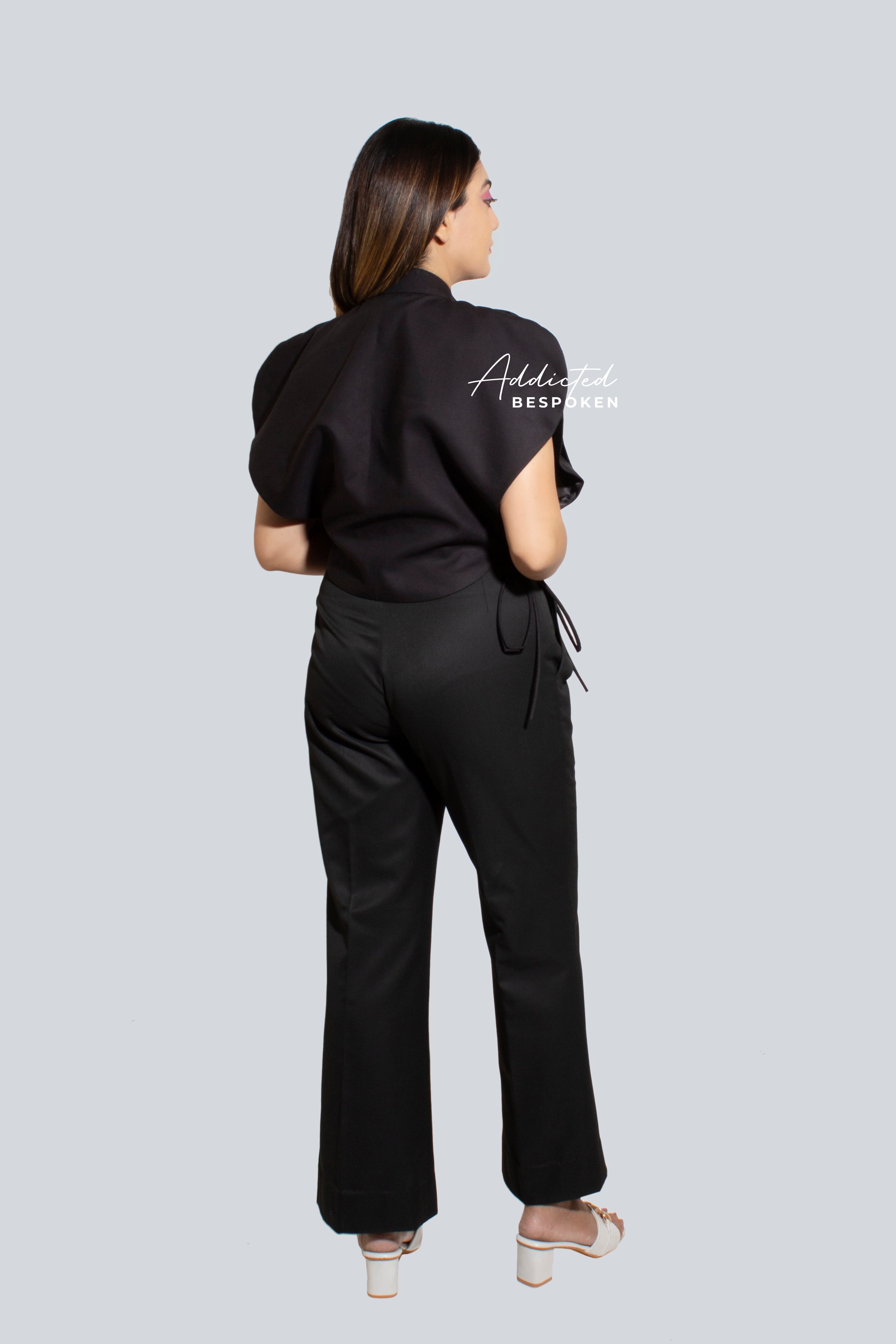 Ruffled Cocktail Statement Shirt