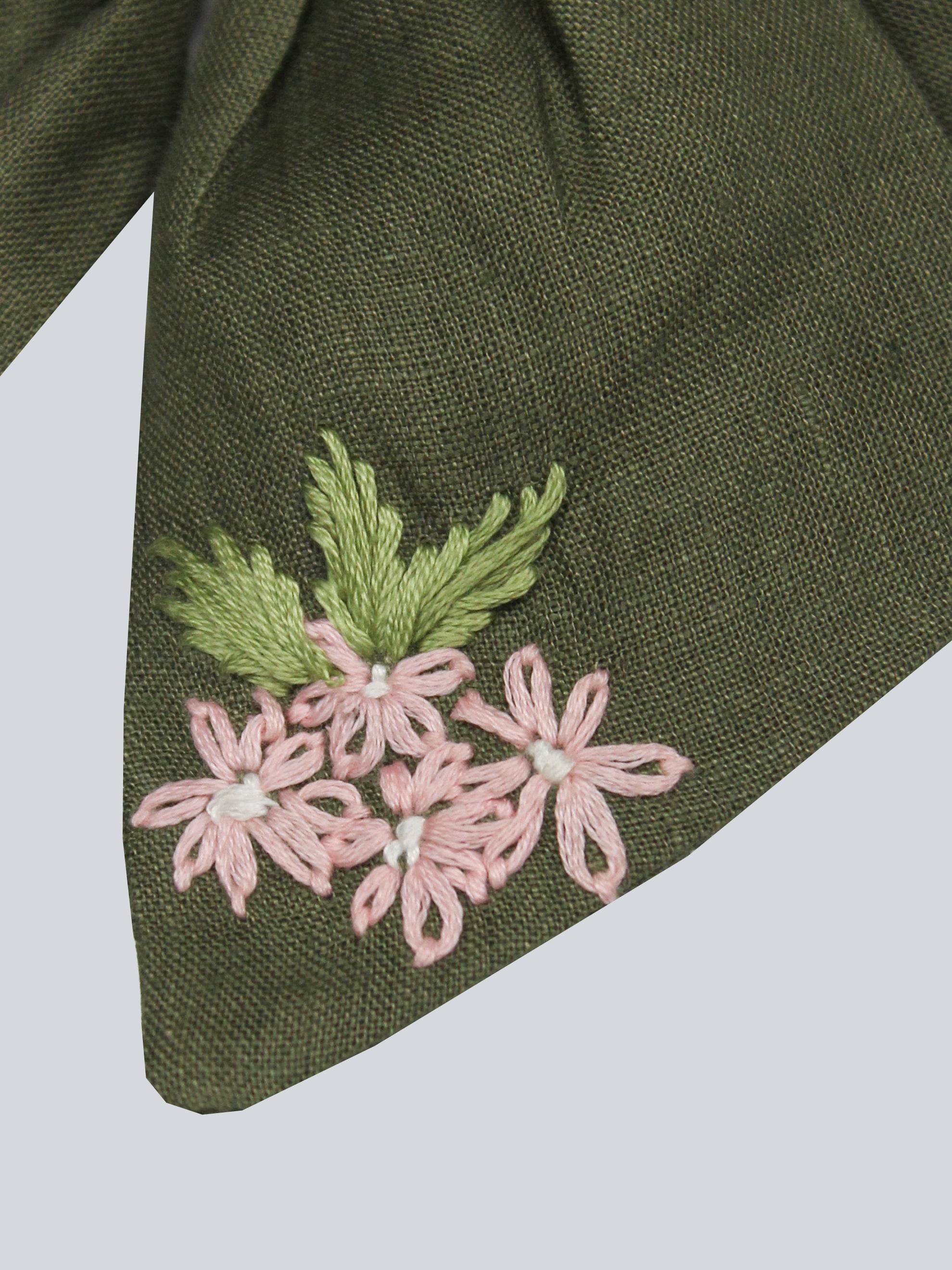 Green Floral Bow Tie Addicted Bespoken