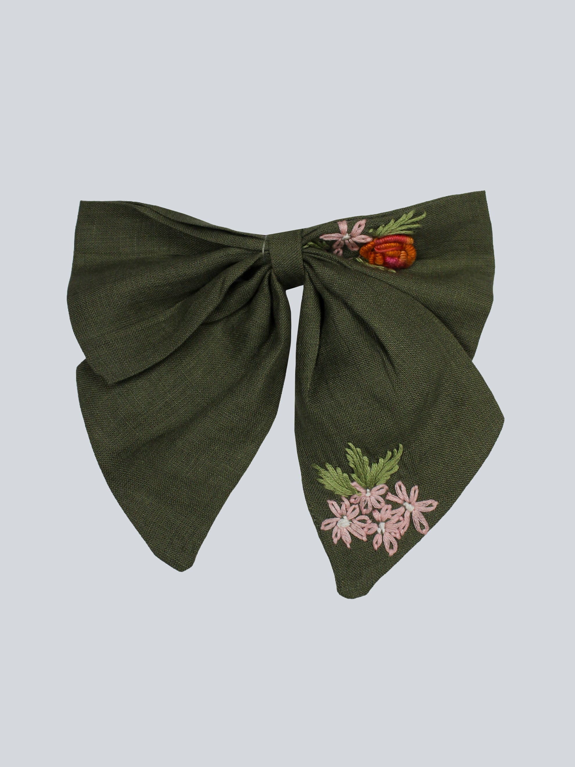 Green Floral Bow Tie Addicted Bespoken