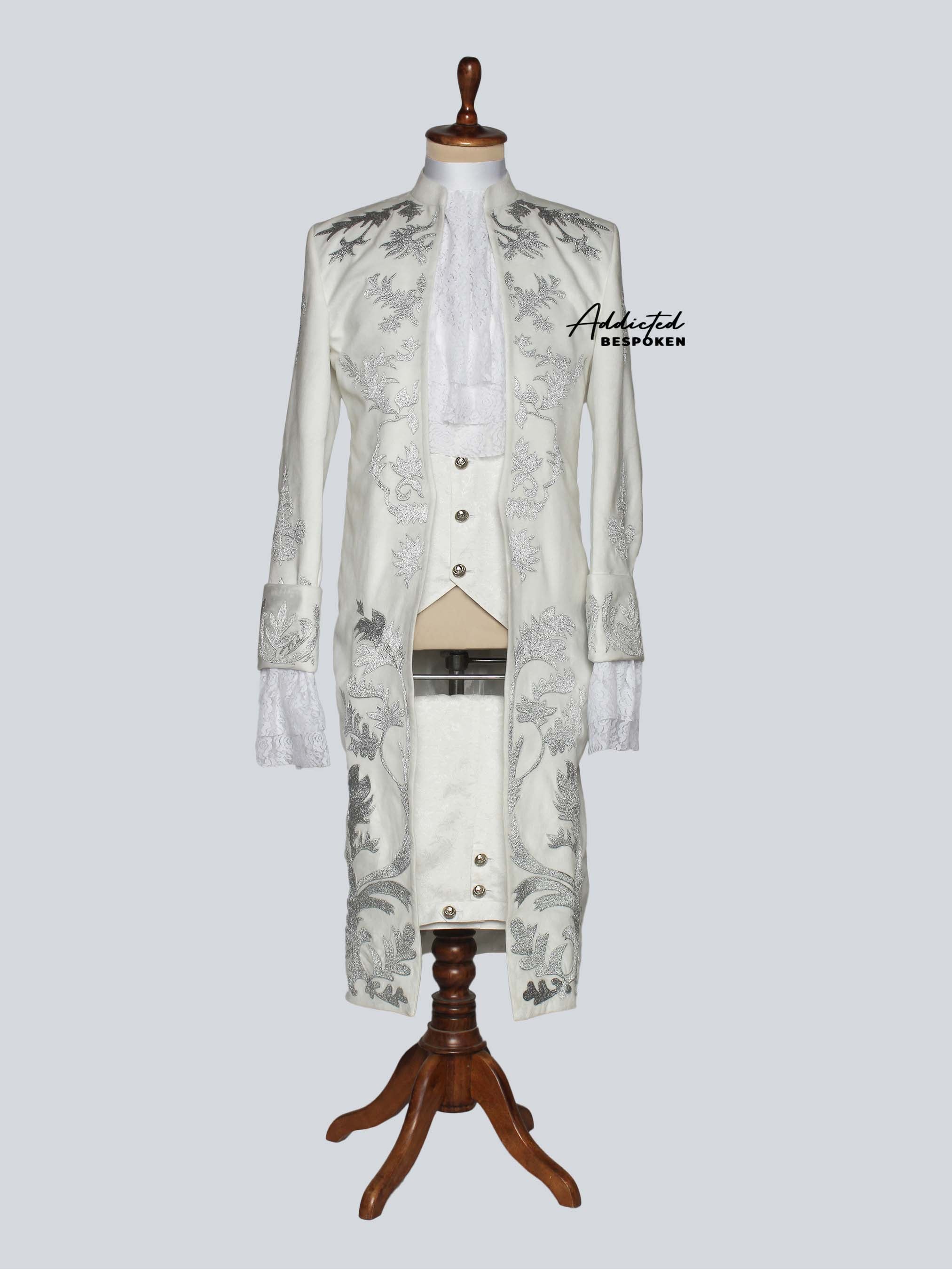 Ivory Baroque Historical Costume Addicted Bespoken