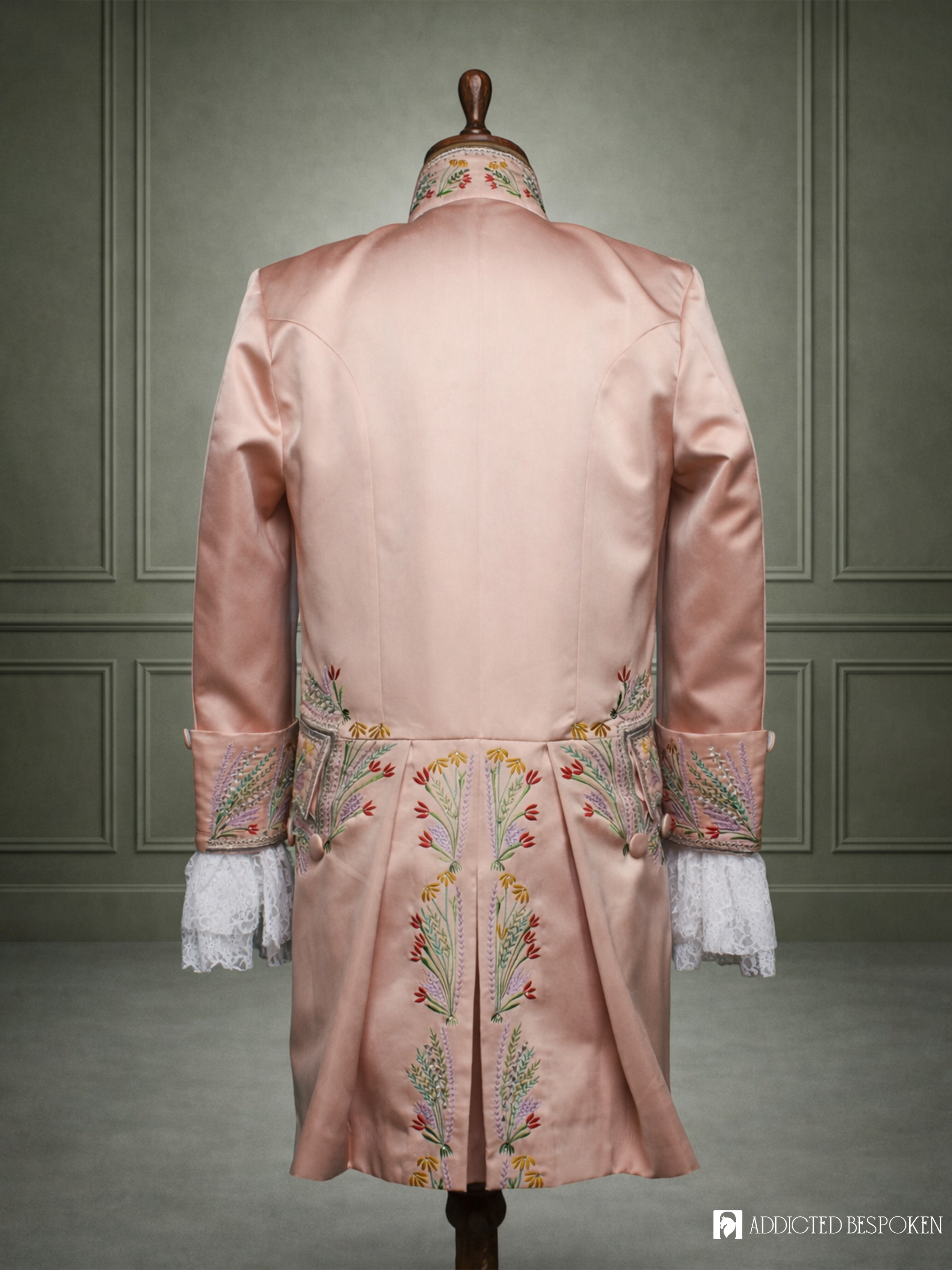 Ornate Blossom Rococo Suit Addicted Bespoken