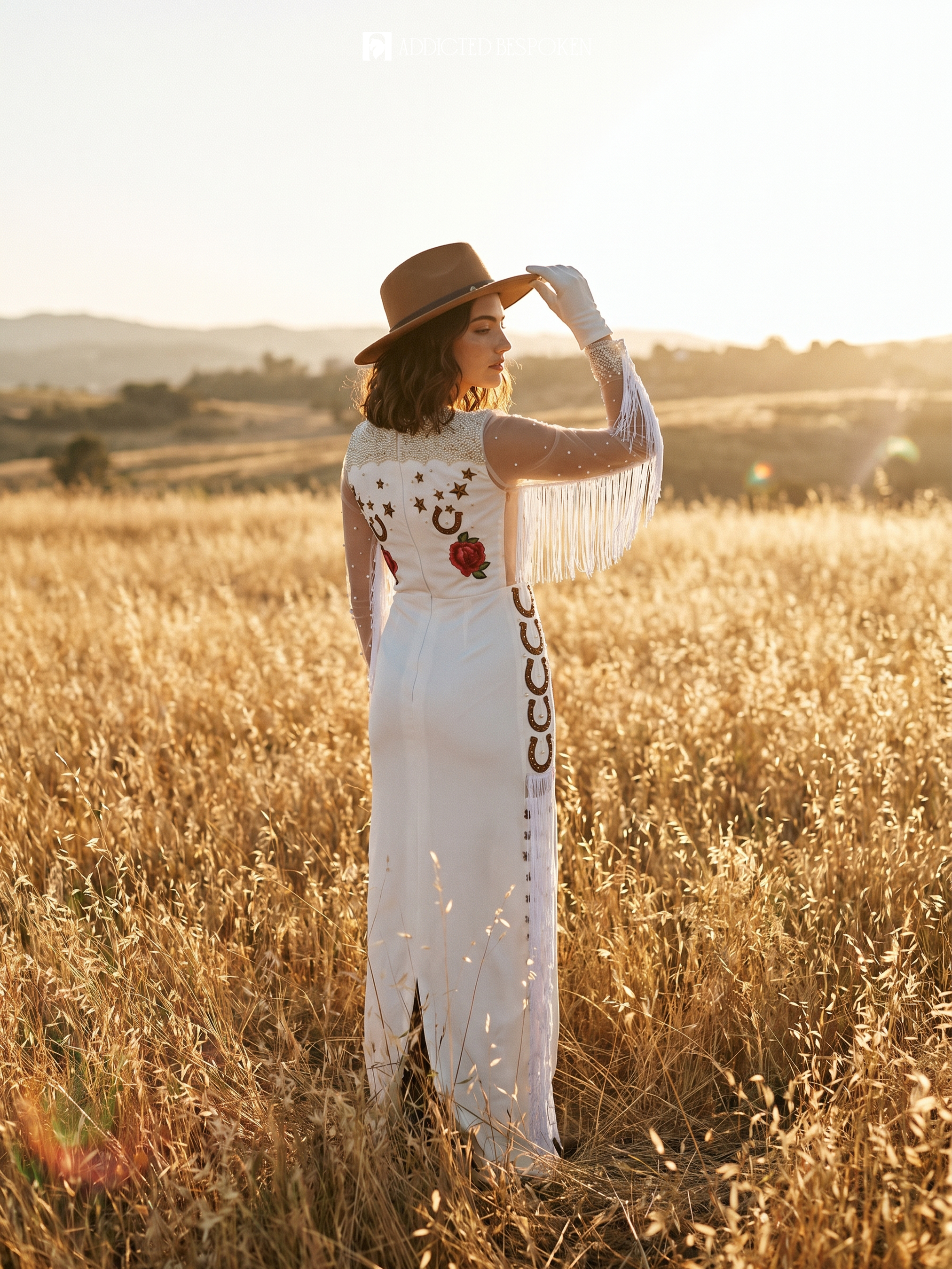 Cowgirl Bridal Dress Addicted Bespoken