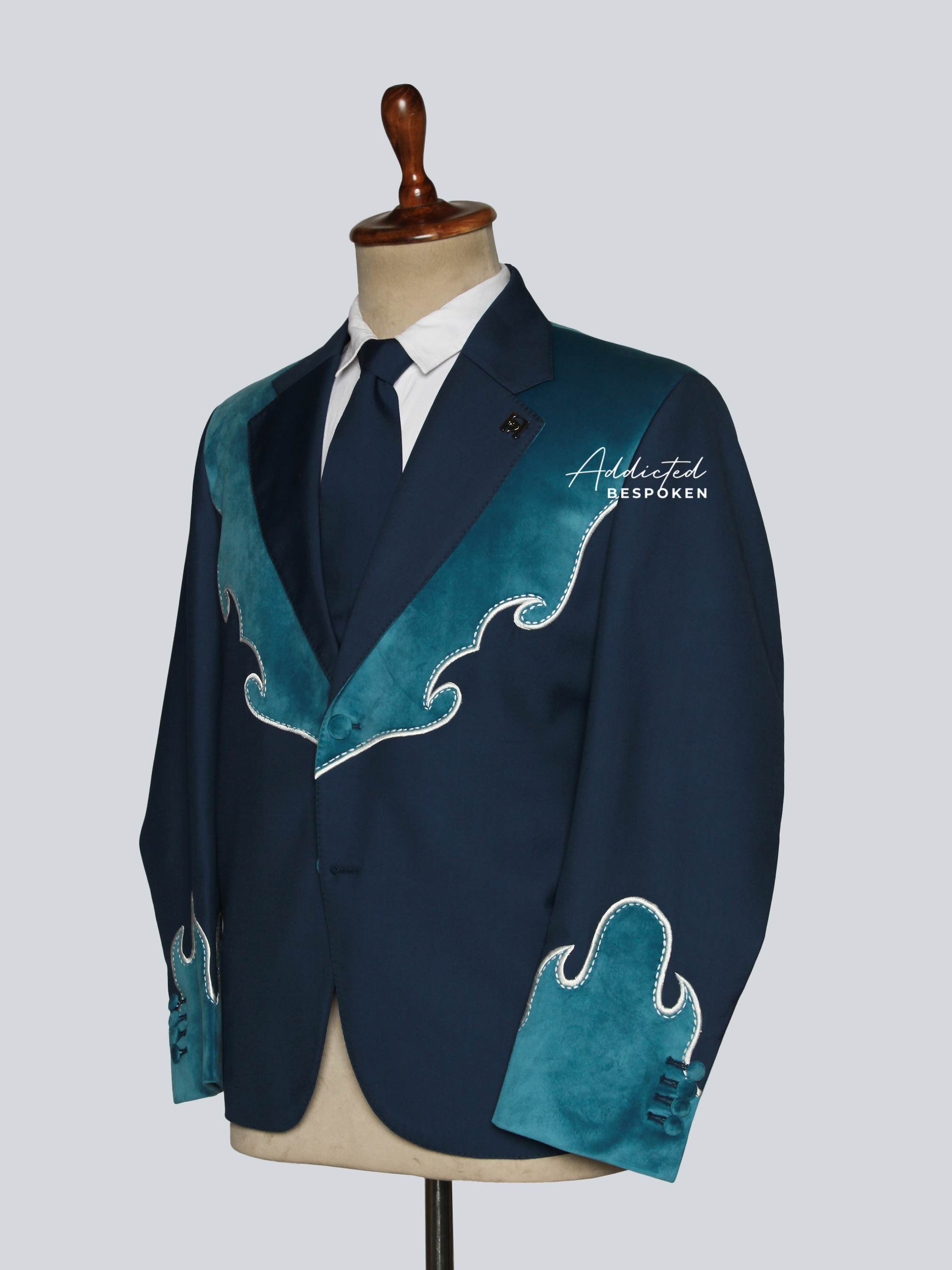 Midnight Mesa Western Suit Addicted Bespoken
